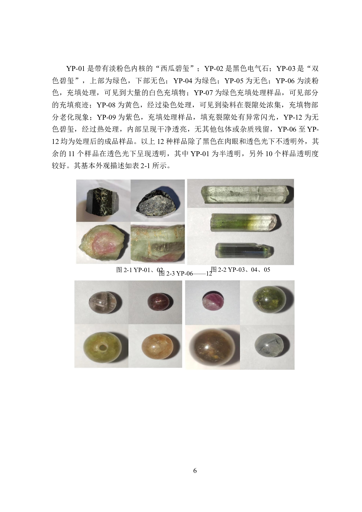 新疆可可托海碧玺的宝石学鉴定特征及处理方法研究-18227字.docx 第10页