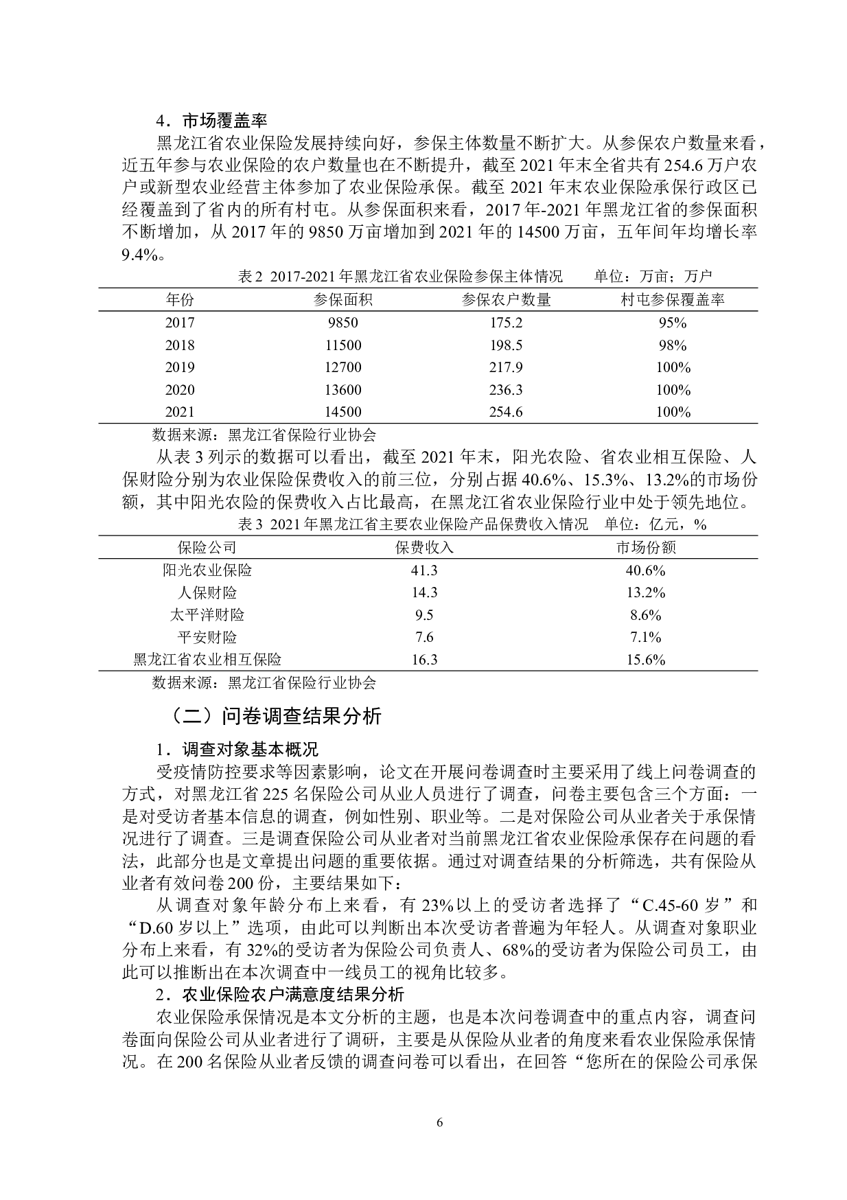 黑龙江省农业保险承保情况的调研报告-12331字.doc 第9页