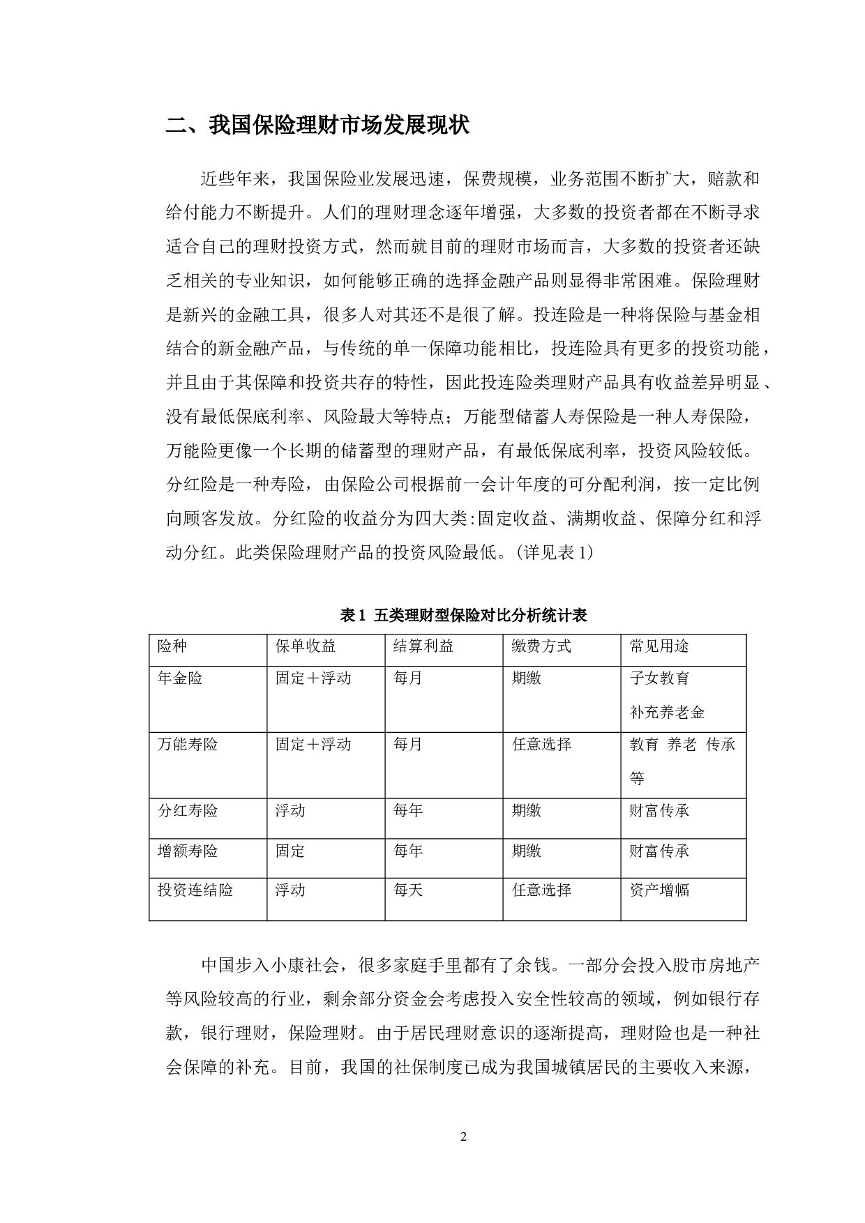 长春市保险理财市场发展现状分析-10016字.doc 第5页