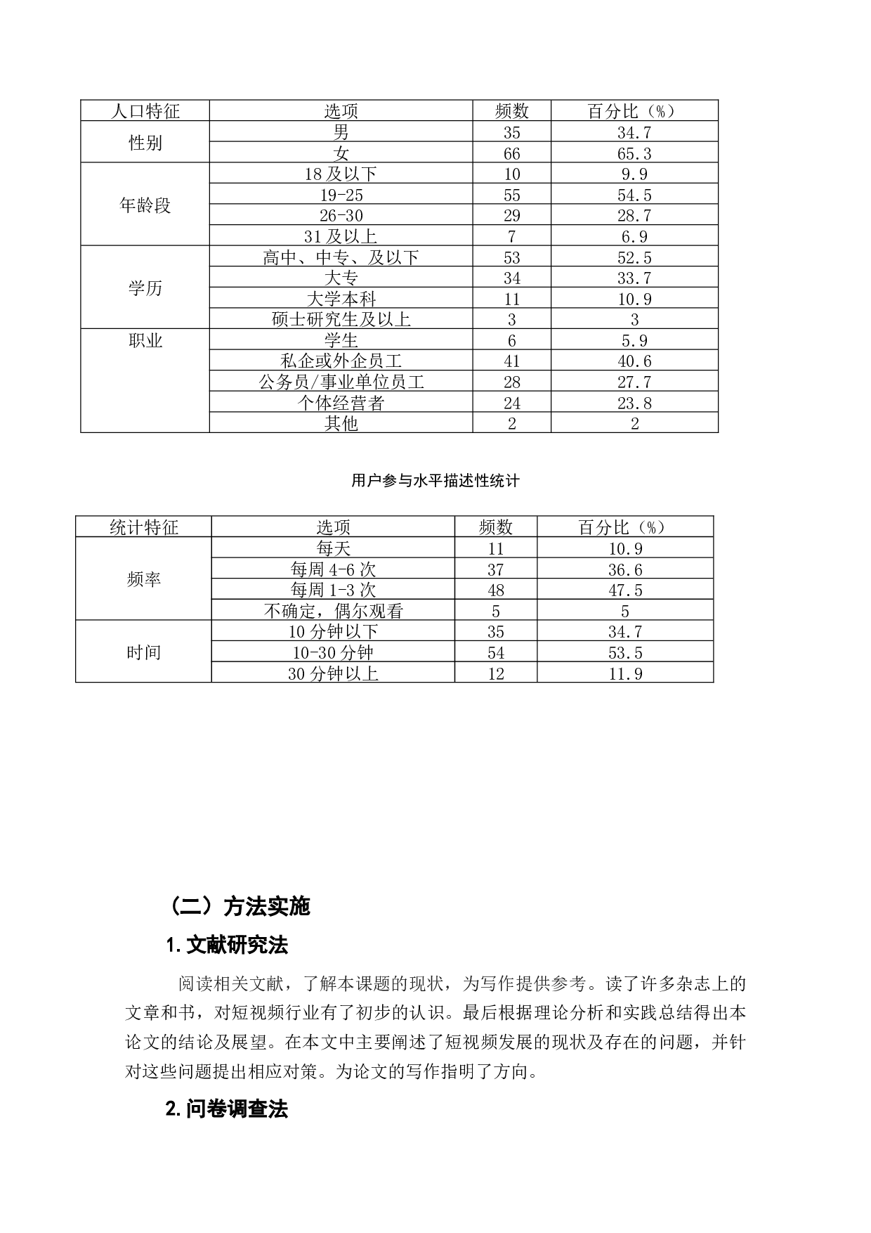美食分享类短视频用户黏性研究&mdash;&mdash;以&ldquo;小贝饿了&rdquo;短视频为例-8595字.doc 第7页