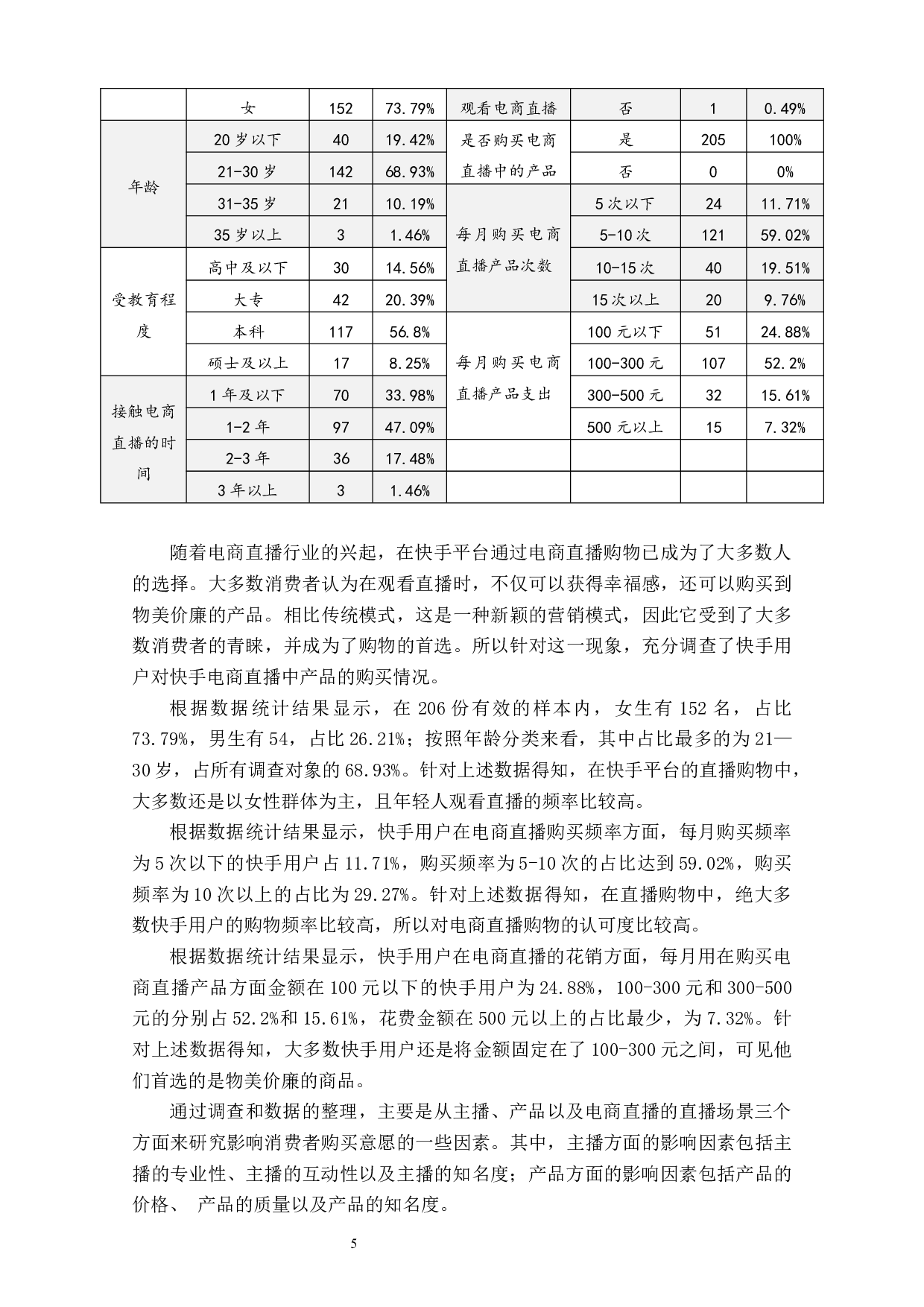 电商直播对消费者购买意愿影响因素研究&mdash;&mdash;以快手直播为例-9722字.docx 第7页
