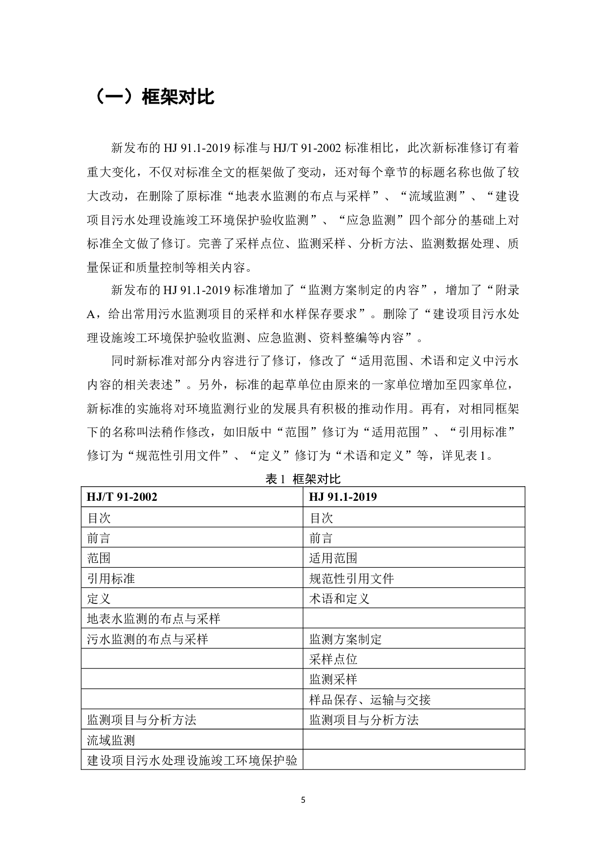 新版HJ91.1-2019《污水监测技术规范》标准与旧版HJT91-2002《地表水和污水监测技术规范》标准比对研究-13169字.docx 第7页
