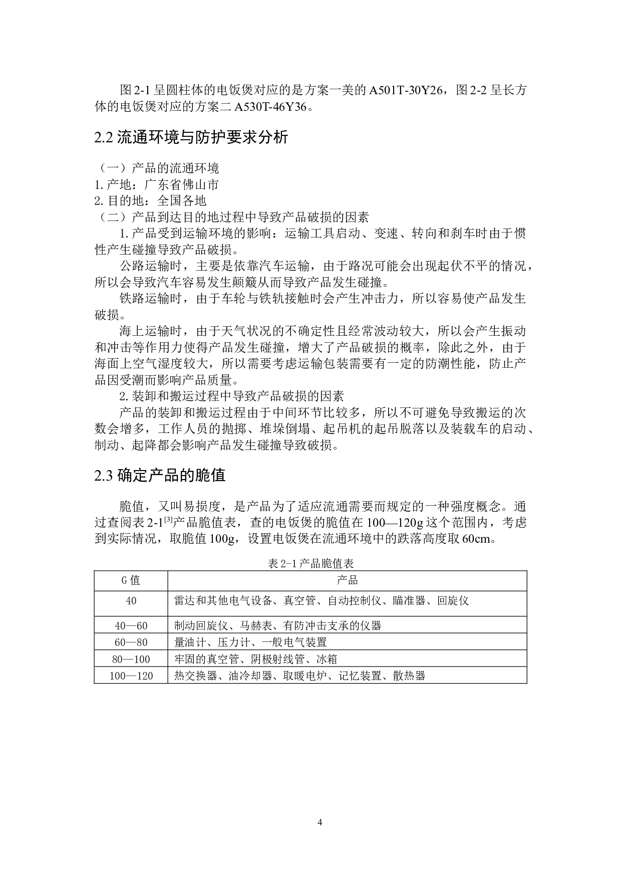 电饭煲运输包装设计-14960字.docx 第8页
