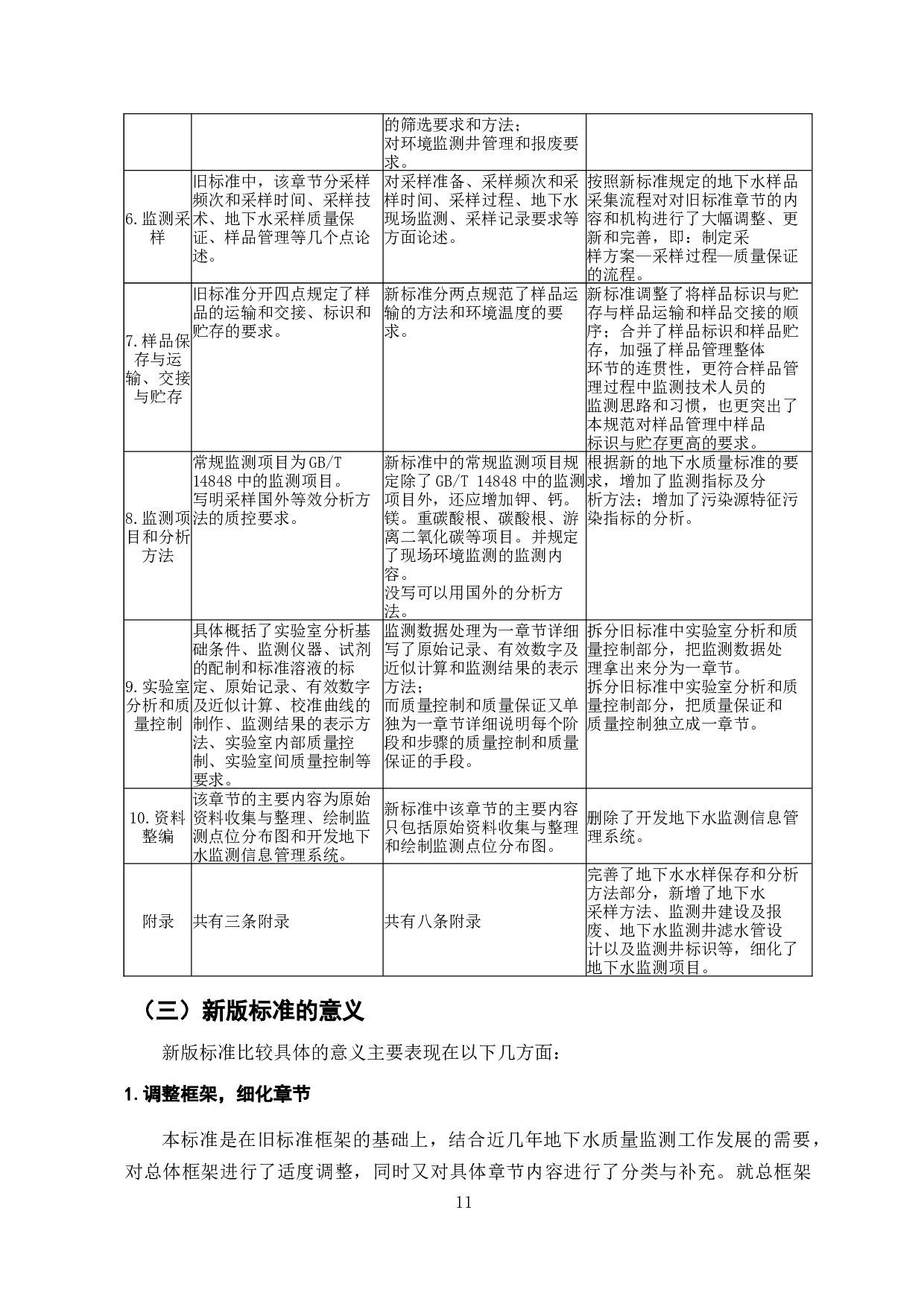 新版地下水环境监测技术规范修订的研究-9793字.docx 第9页