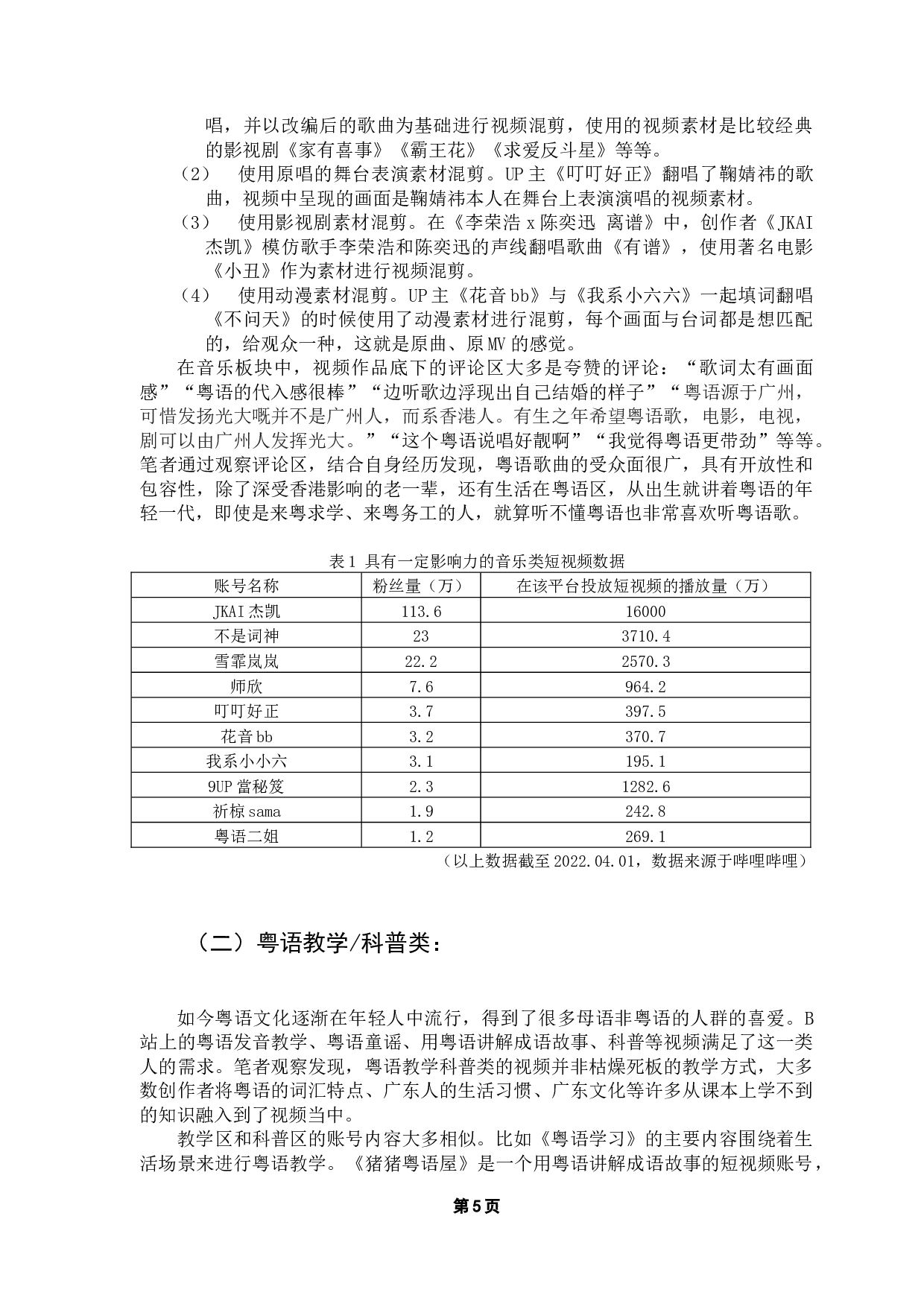 浅析b站粤语短视频内容传播策略-14817字.docx 第9页