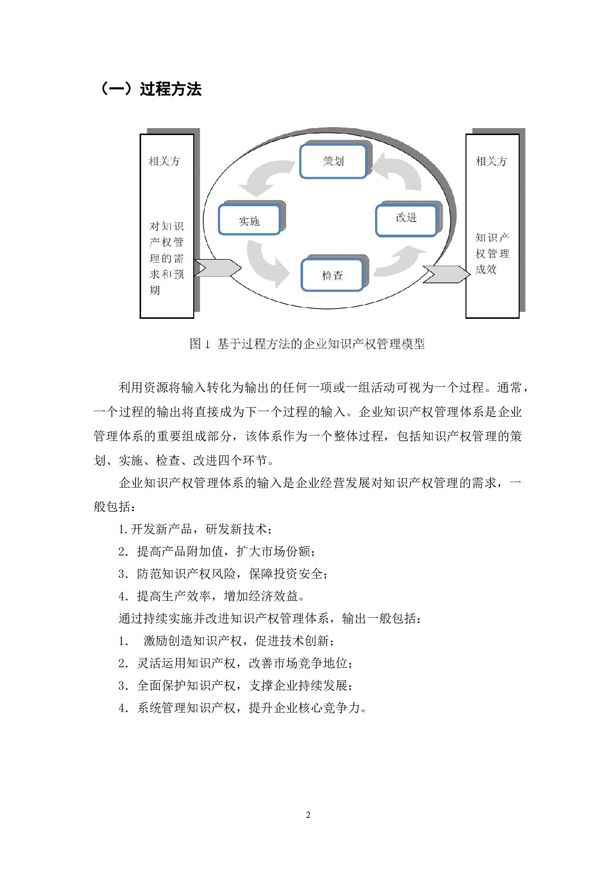 企业贯彻知识产权管理标准体系建设研究-8262字.doc 第4页