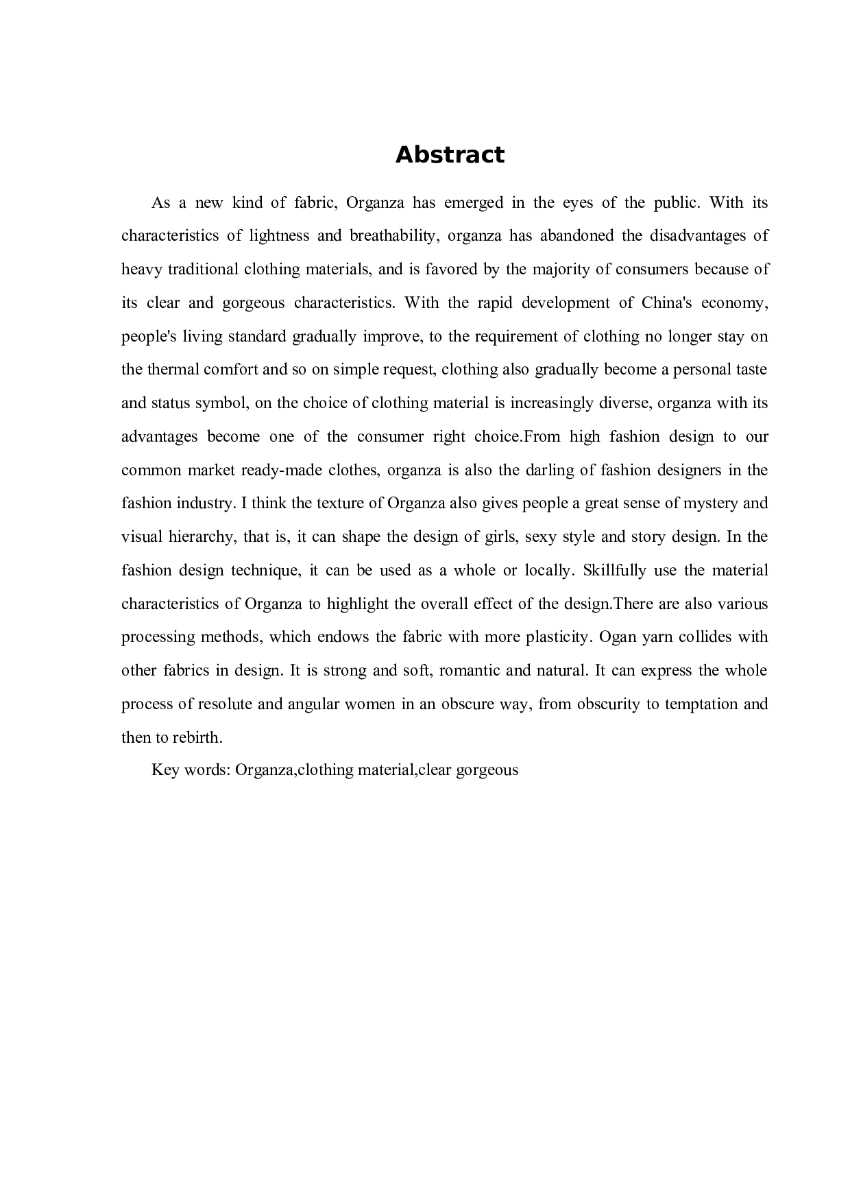 欧根纱面料在现代服饰上的创新运用-10576字.docx 第2页