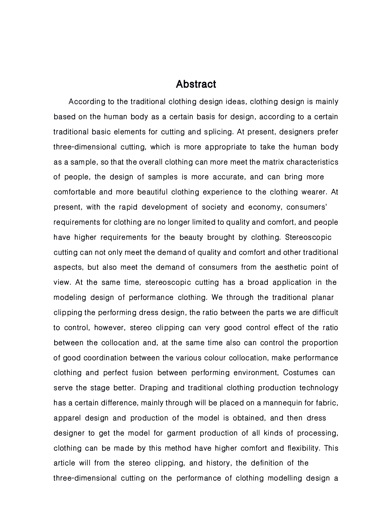 浅析立体裁剪在表演服装的造型设计中的应用-11432字.pdf 第1页