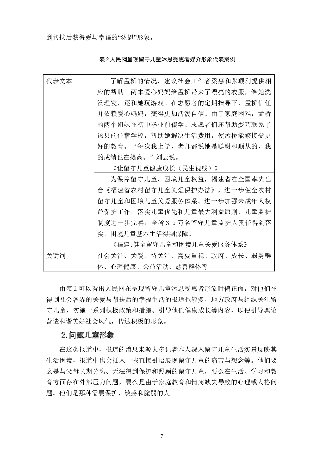 人民网留守儿童媒介形象研究（2018-2021）-7278字.doc 第9页