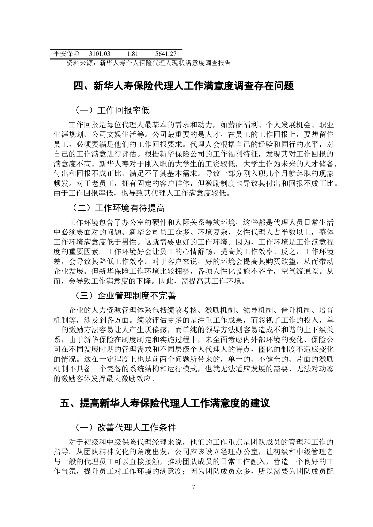 新华人寿个人保险代理人现状满意度调查报告-10886字.doc 第10页