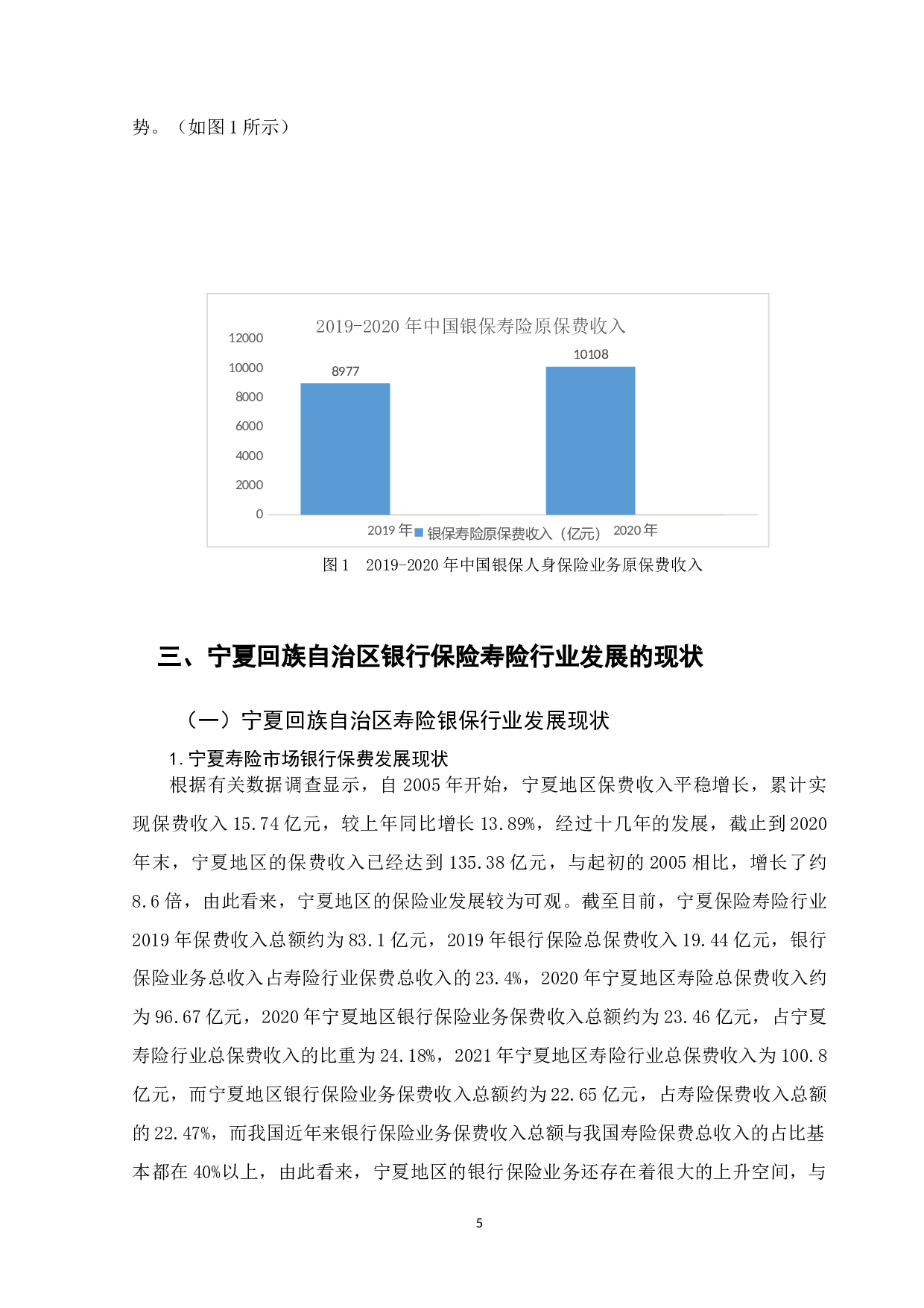 宁夏回族自治区银行保险发展的现状及建议-14260字.docx 第9页