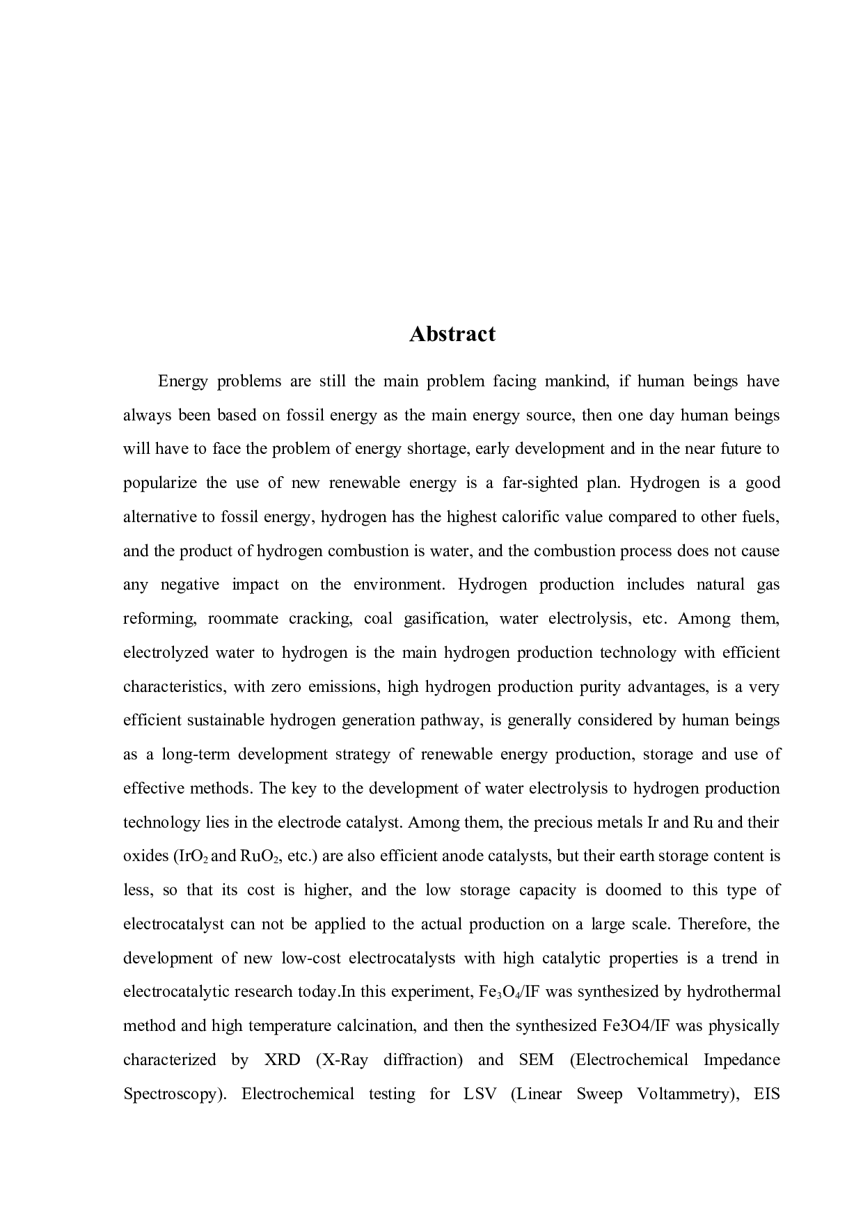 Fe3O4的制备及电化学性能研究-16473字.docx 第4页