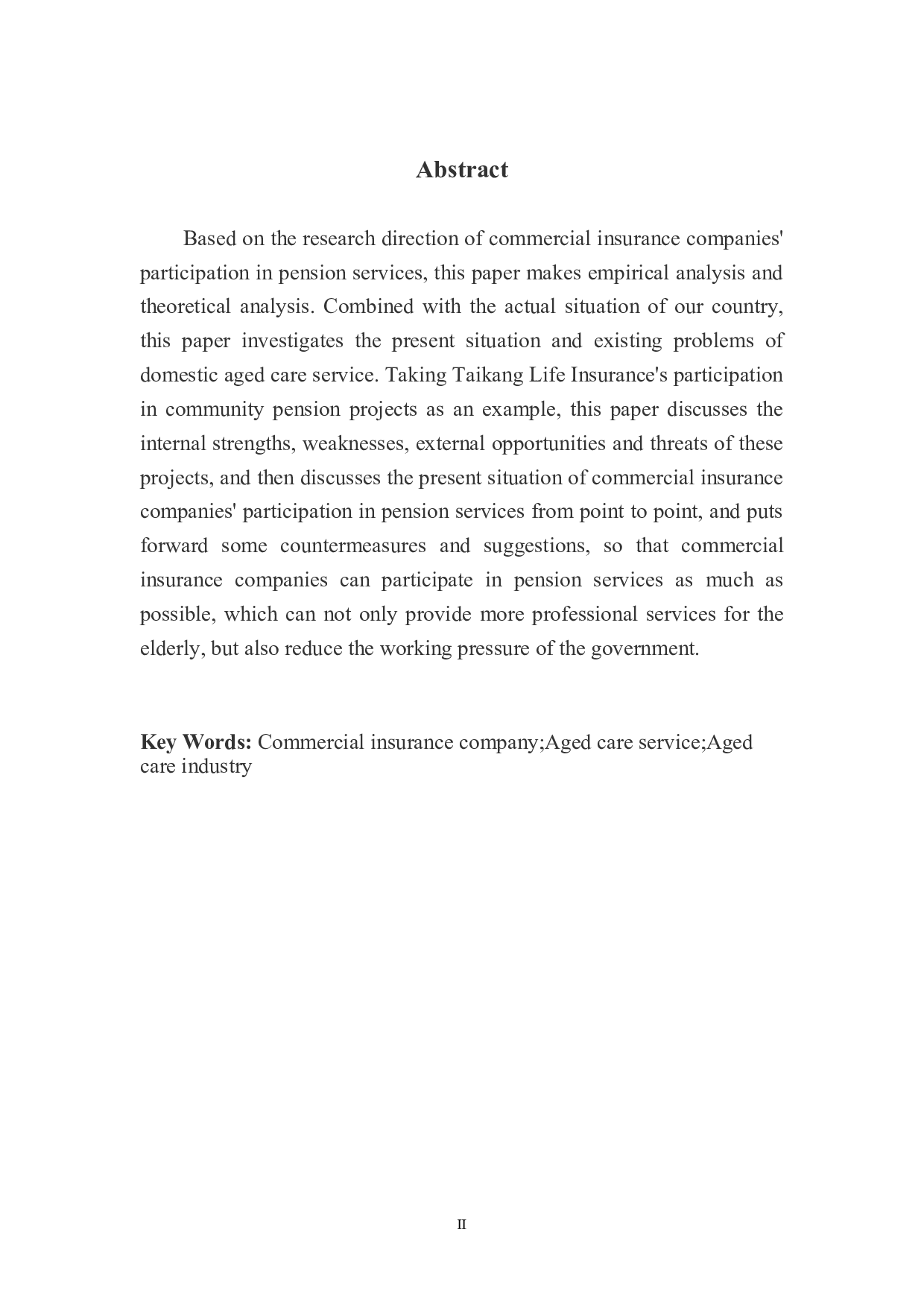 商业保险公司参与养老服务问题研究-13439字.doc 第4页