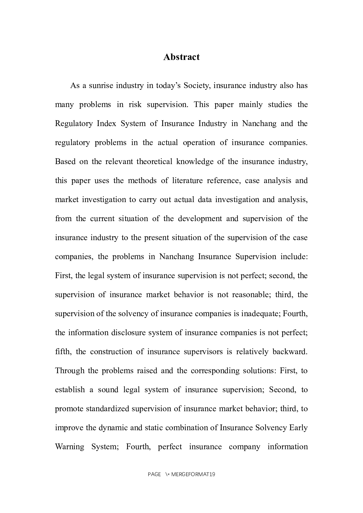 南昌市保险业监督管理指标体系研究-14298字.docx 第5页