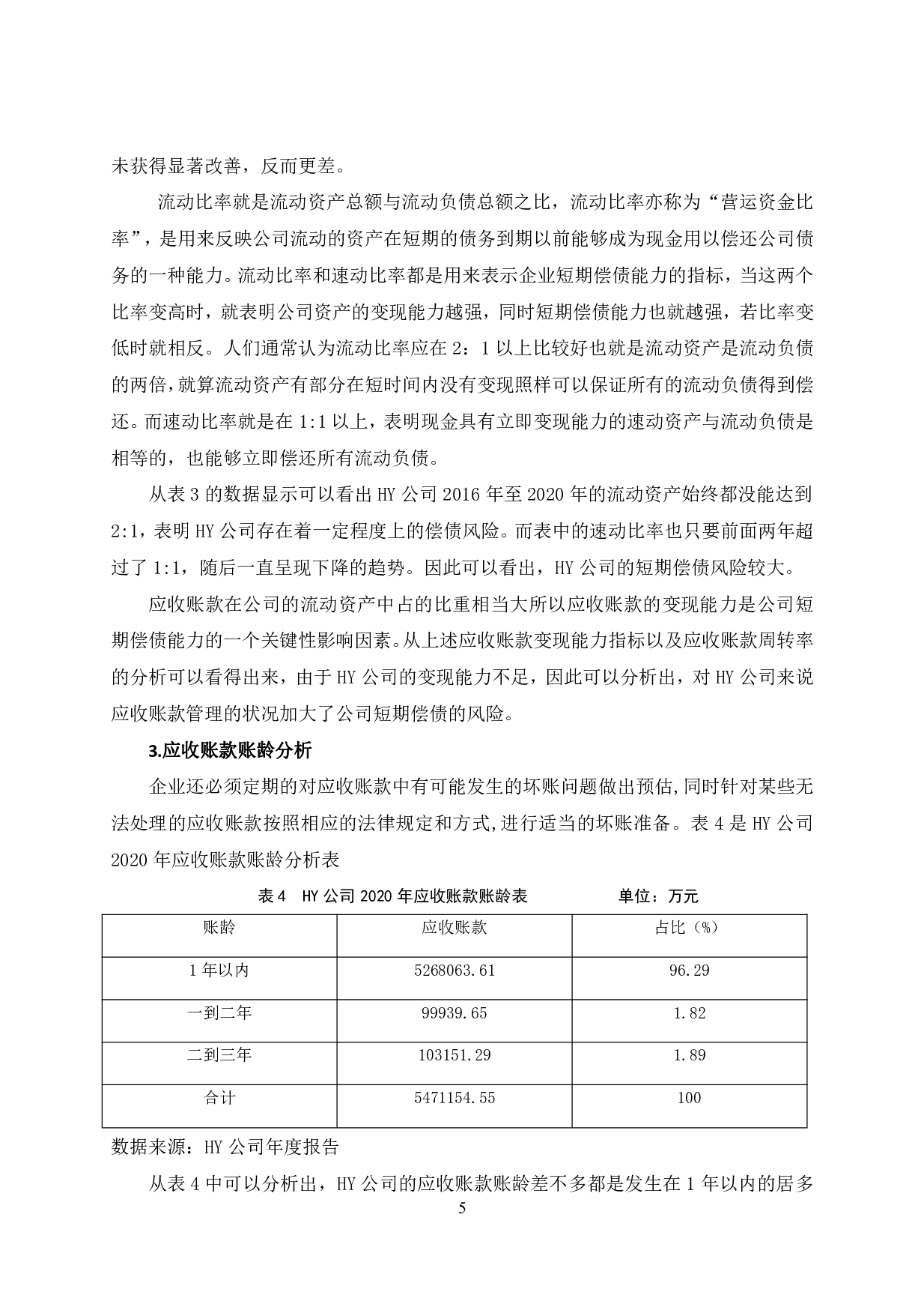 HY公司应收账款管理及对策-9285字.pdf 第8页