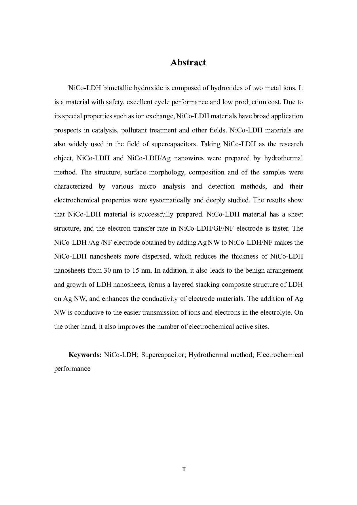 NiCo-LDH的制备及其在超级电容器中的应用研究-12310字.pdf 第2页