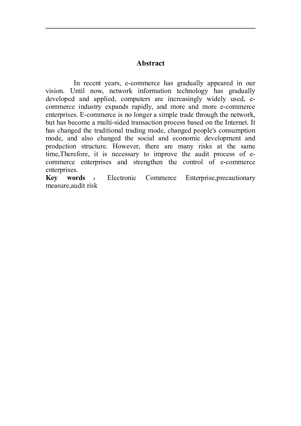 电子商务企业审计风险及防范问题研究----以京东为例-5923字.doc 第4页