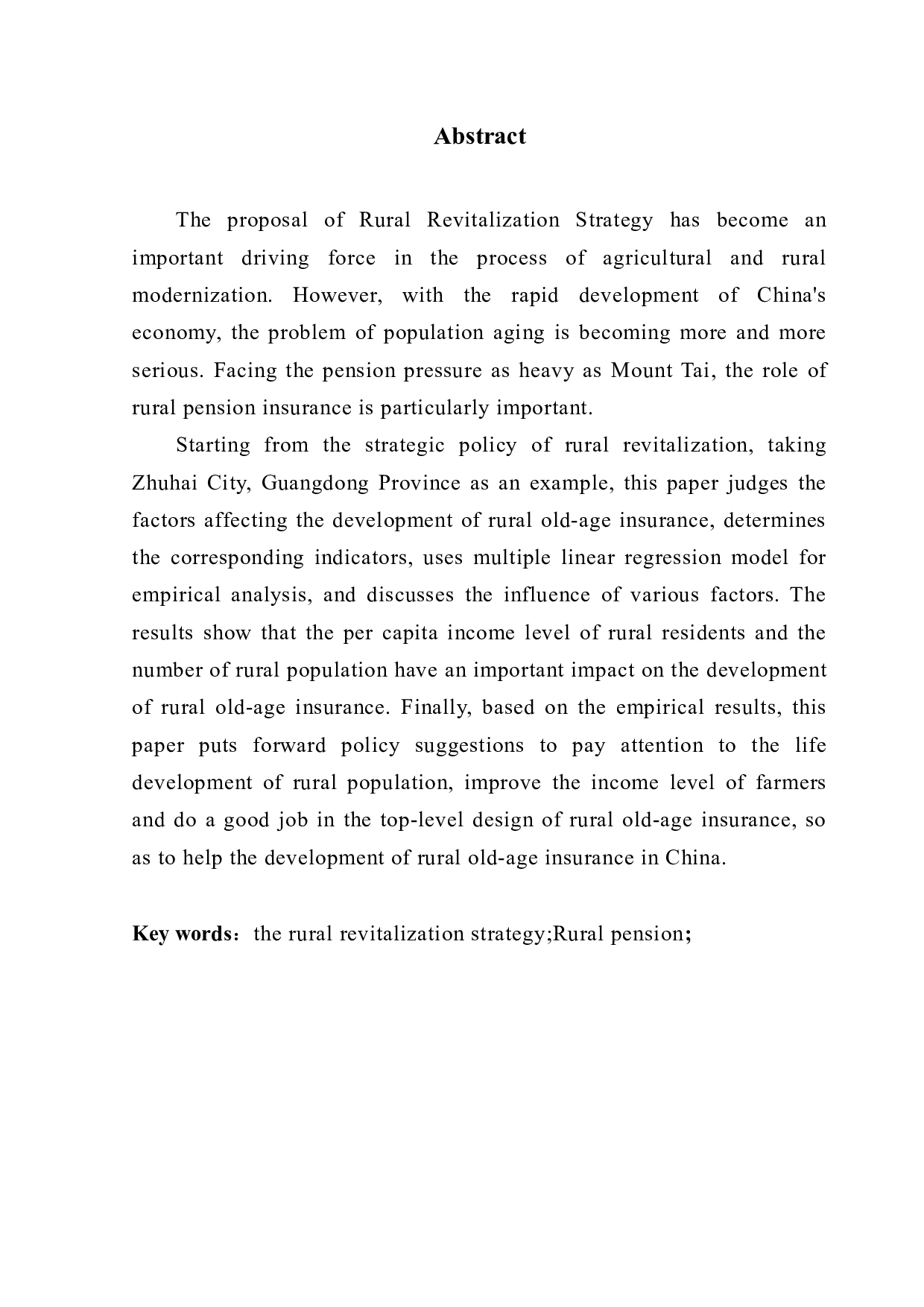 乡村振兴战略背景下农村养老保险发展问题研究-15980字.docx 第2页