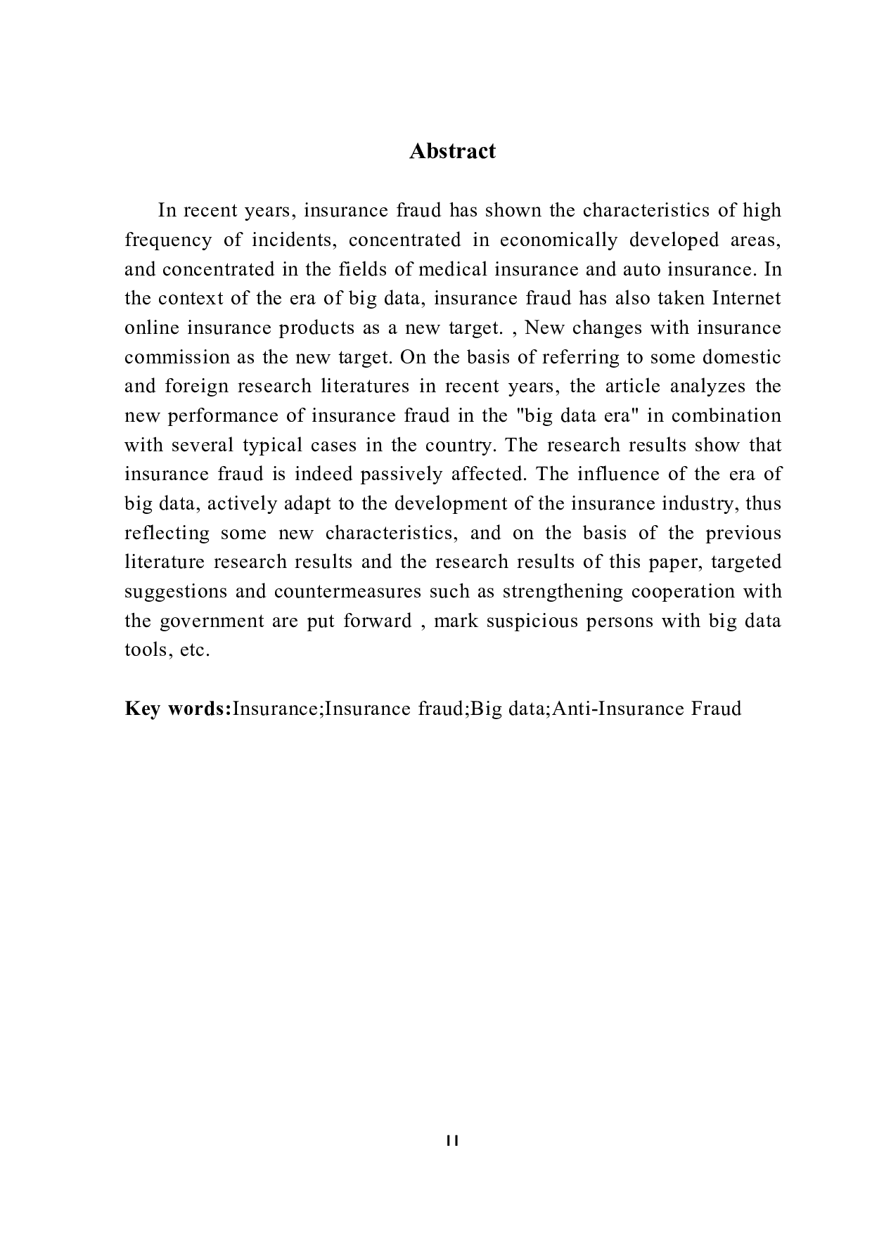 大数据背景下保险欺诈的典型案例及对策分析-25860字.pdf 第2页