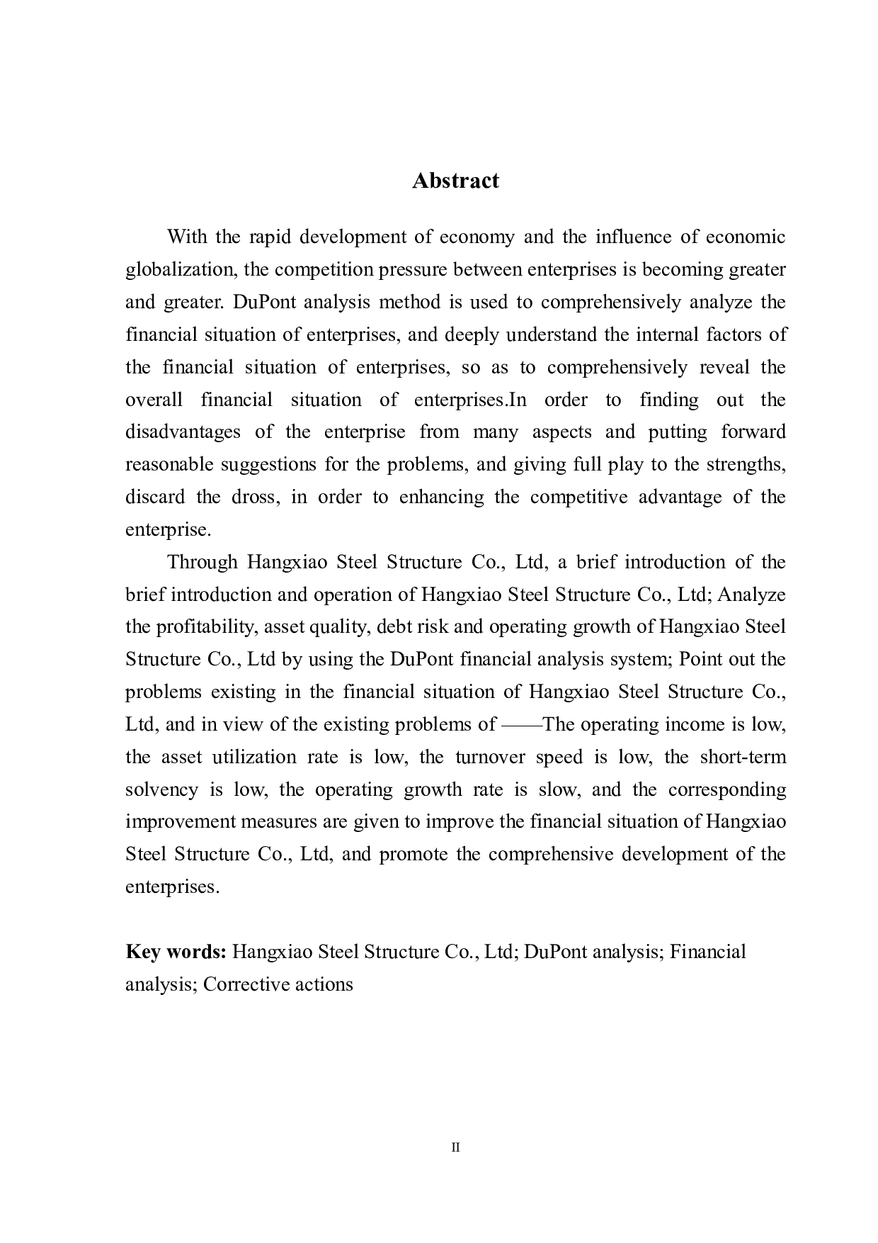 运用杜邦分析法杭萧钢构公司财务状况分析-16292字.pdf 第3页