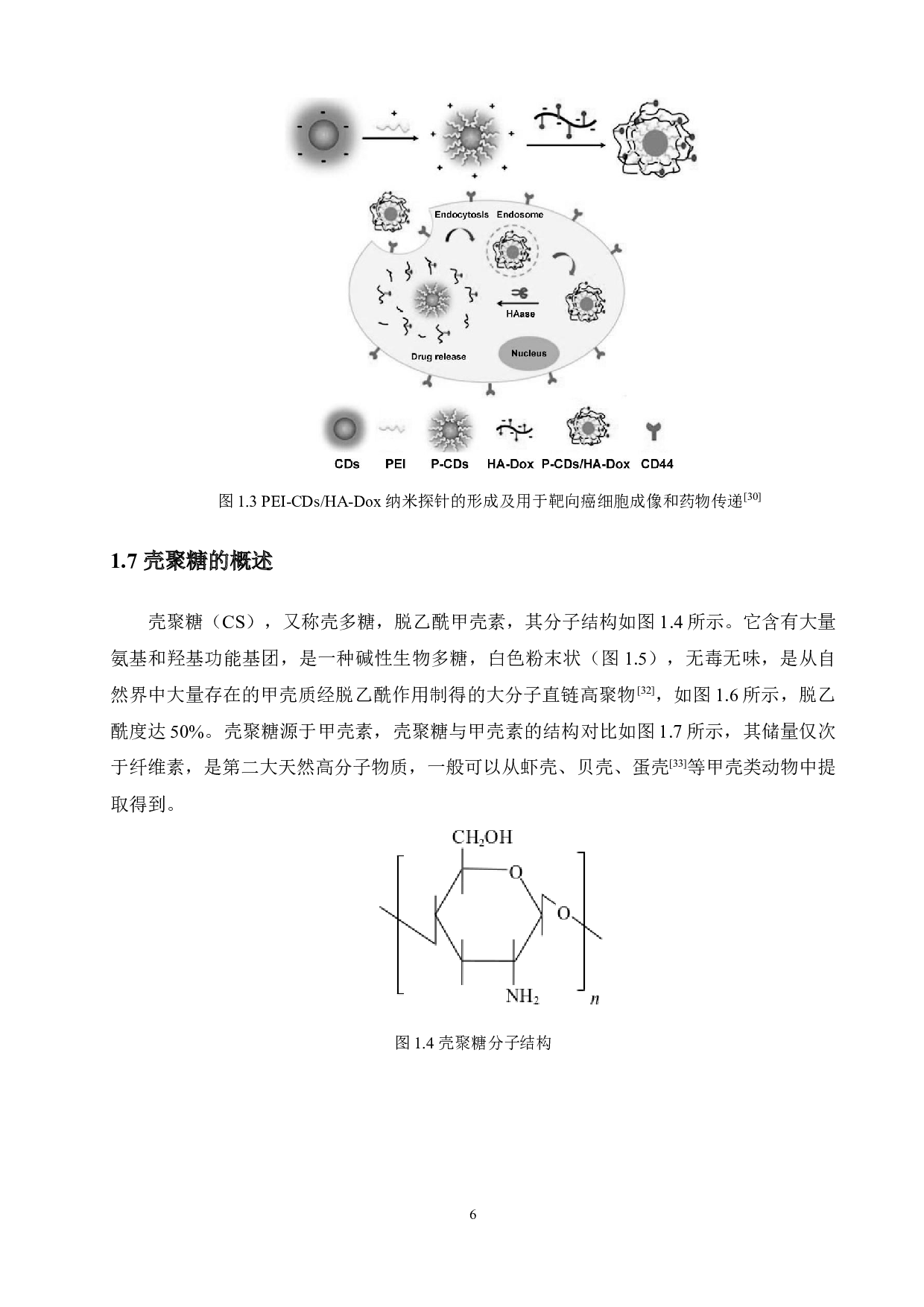 壳聚糖基聚合物碳点的制备及其性能研究-11341字.docx 第10页