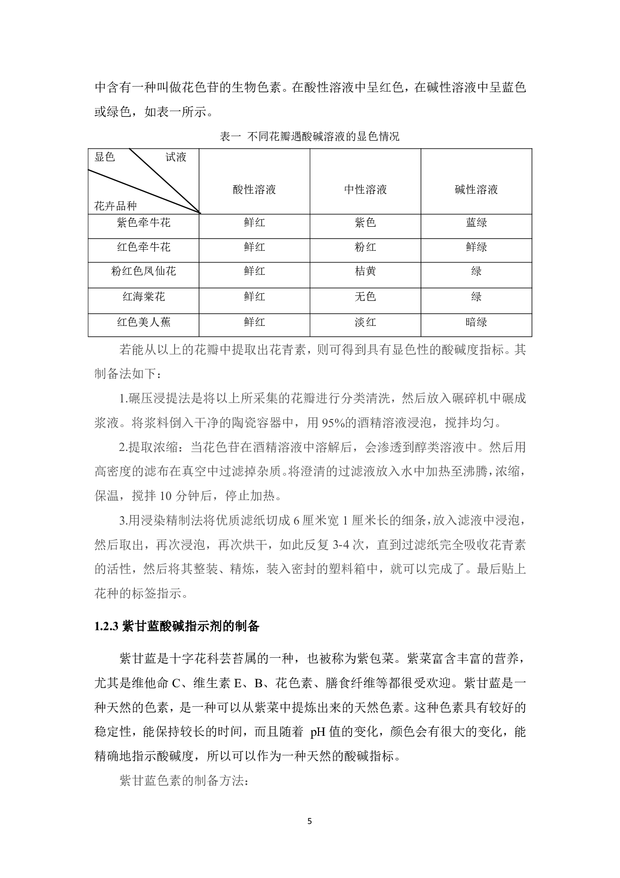 化学魔术&ldquo;酸碱花&rdquo;创新实验设计研究-13555字.pdf 第9页