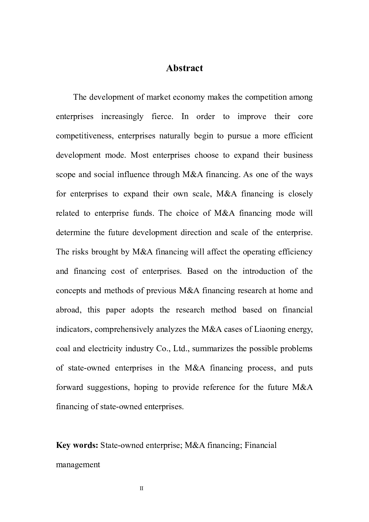 试论国有企业并购融资存在的问题及对策-12102字.docx 第4页