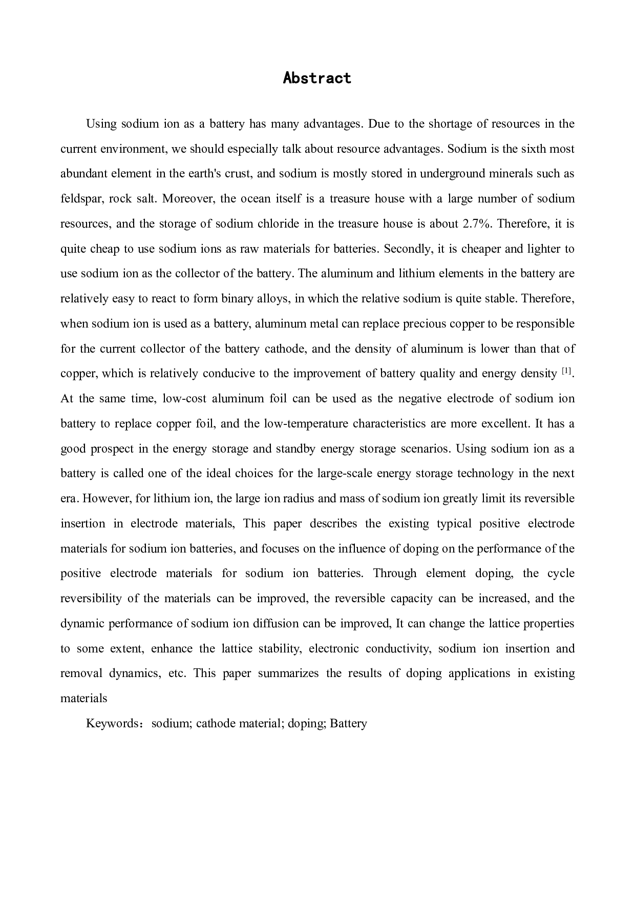 Zr掺杂对富钠铬基钠离子电池层状正极材料的影响-15443字.pdf 第2页