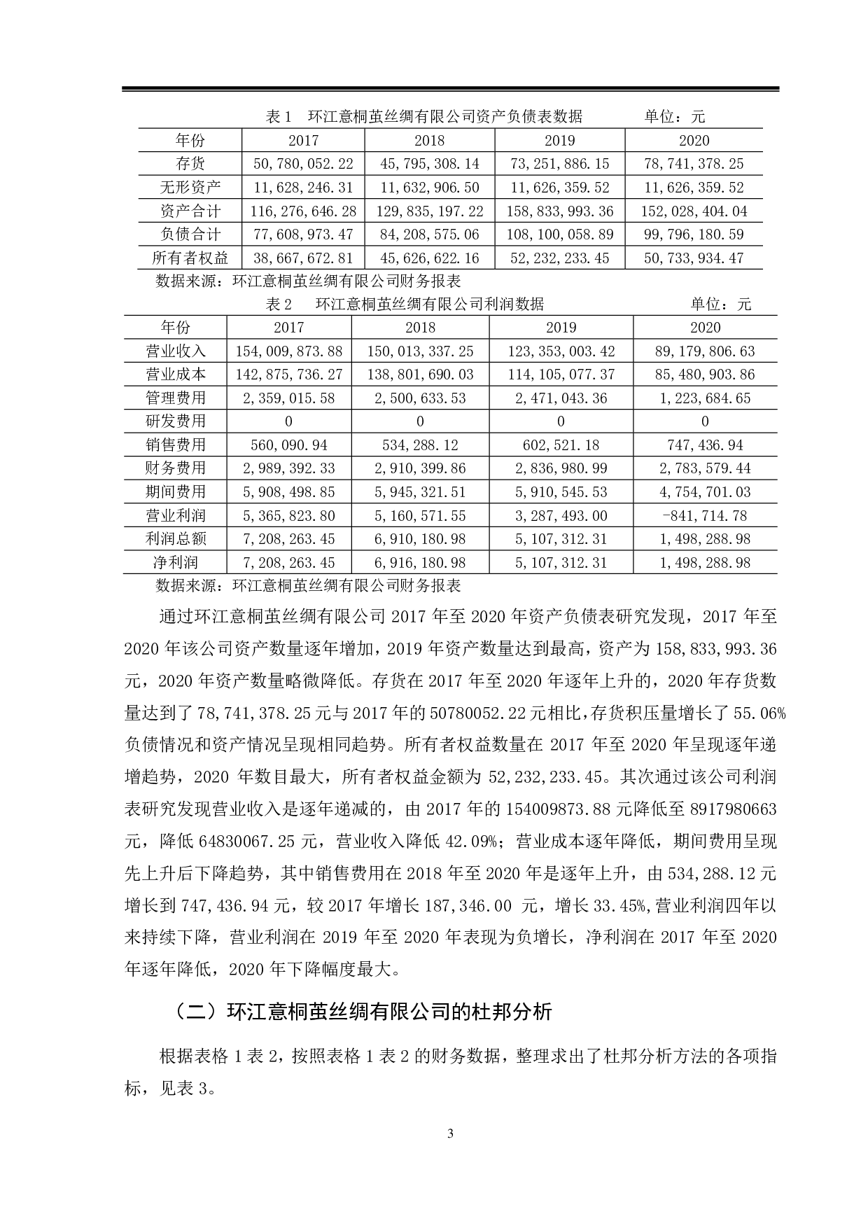 环江意桐茧丝绸有限公司盈利能力分析-8838字.pdf 第6页