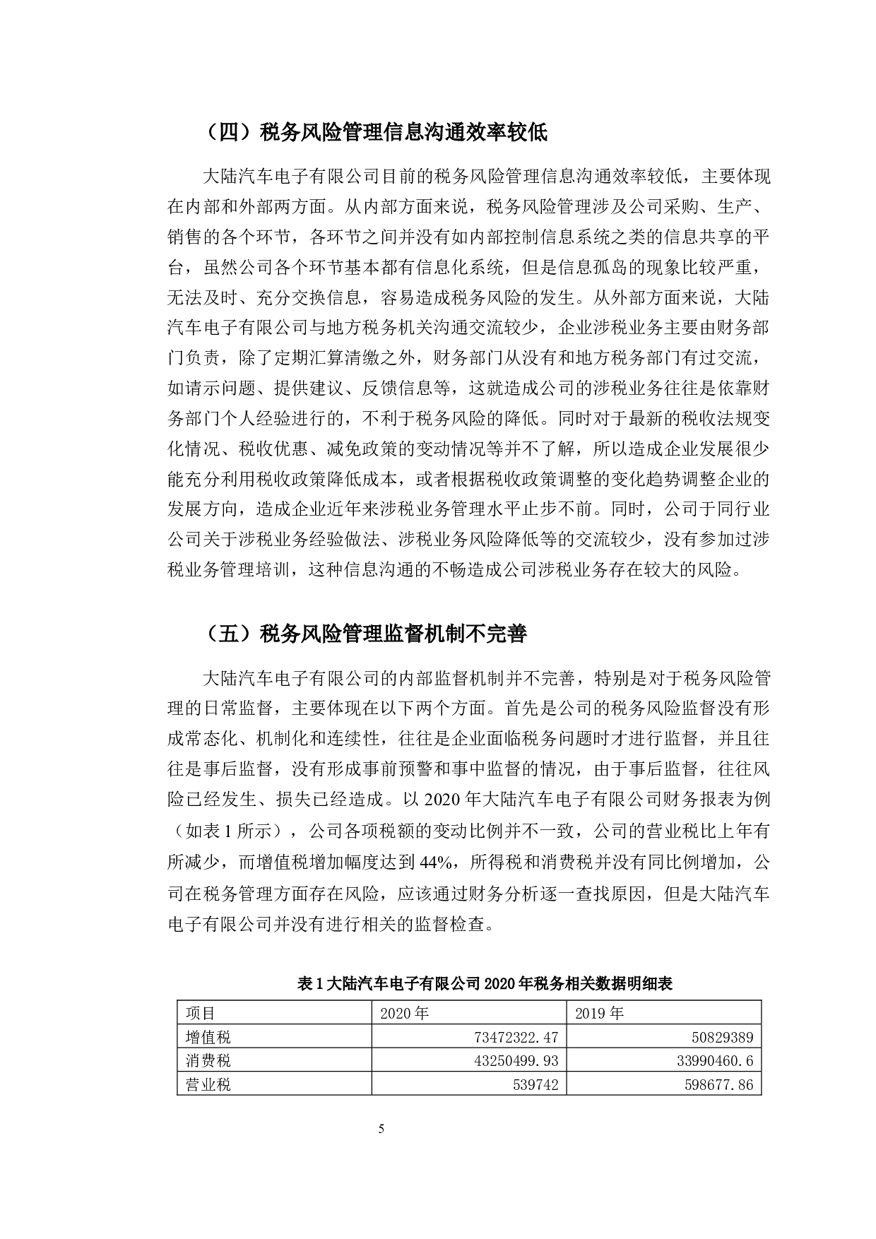 大陆汽车电子有限公司税务风险及管理研究-9777字.docx 第9页