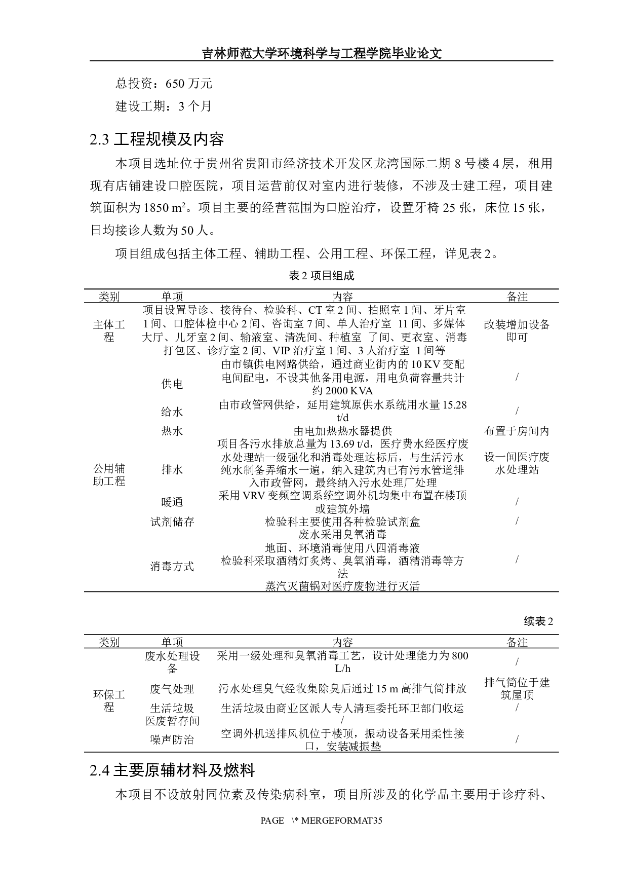 某口腔医院建设项目环境影响评价-18079字.docx 第6页