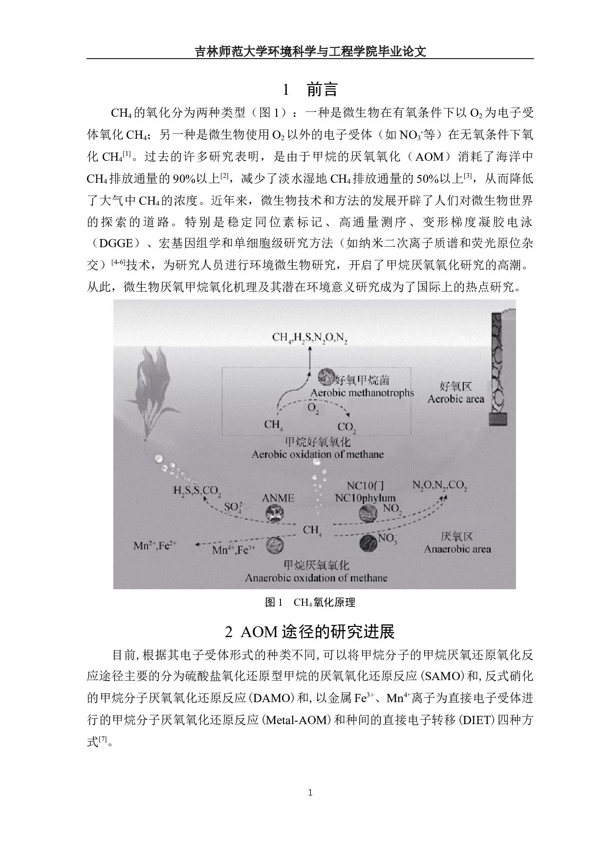 微生物厌氧甲烷氧化机理及其潜在环境意义-10680字.docx 第3页