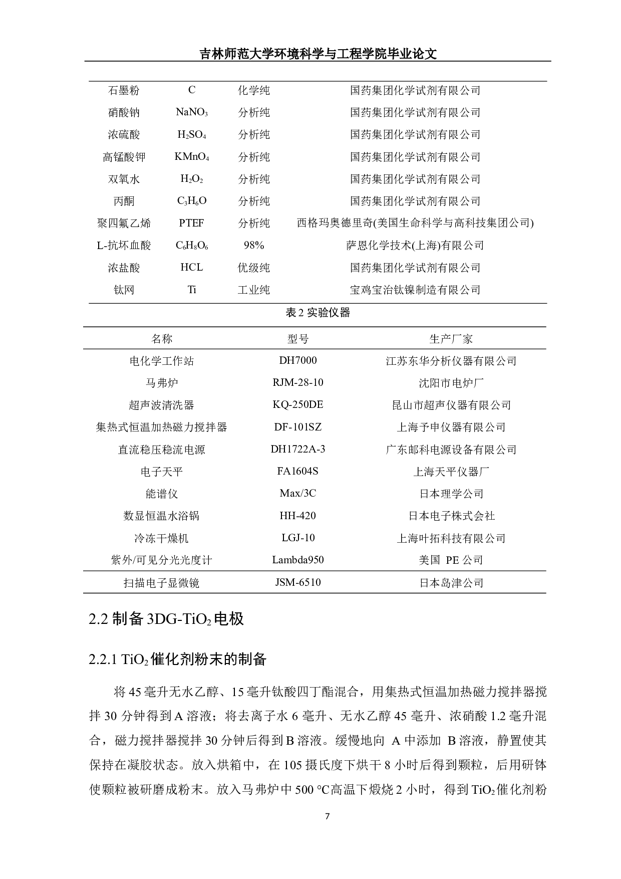 3DG-TiO2复合阴极产H2O2及降解甲基橙性能研究-10252字.docx 第9页