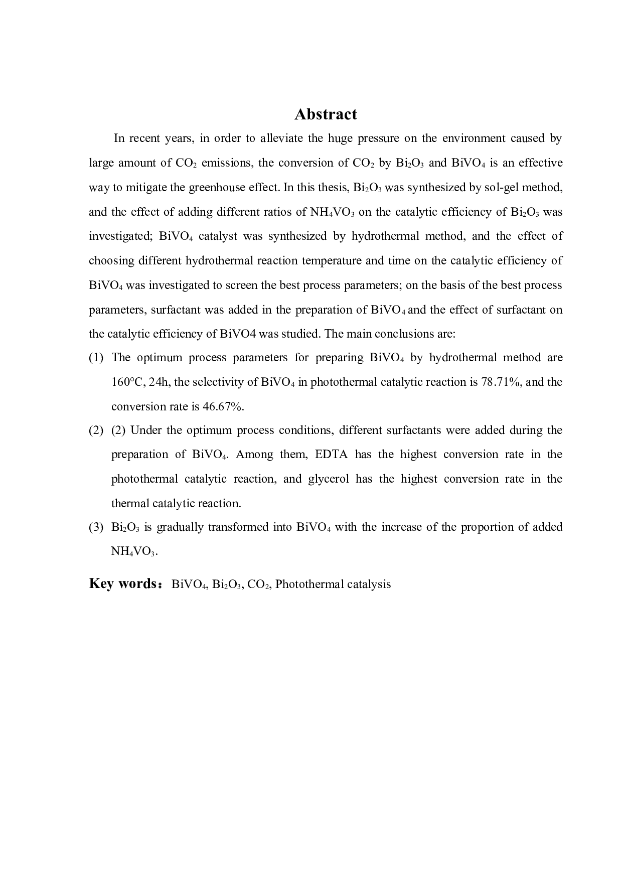 Bi基催化剂在CO2转化中的应用-16257字.docx 第1页