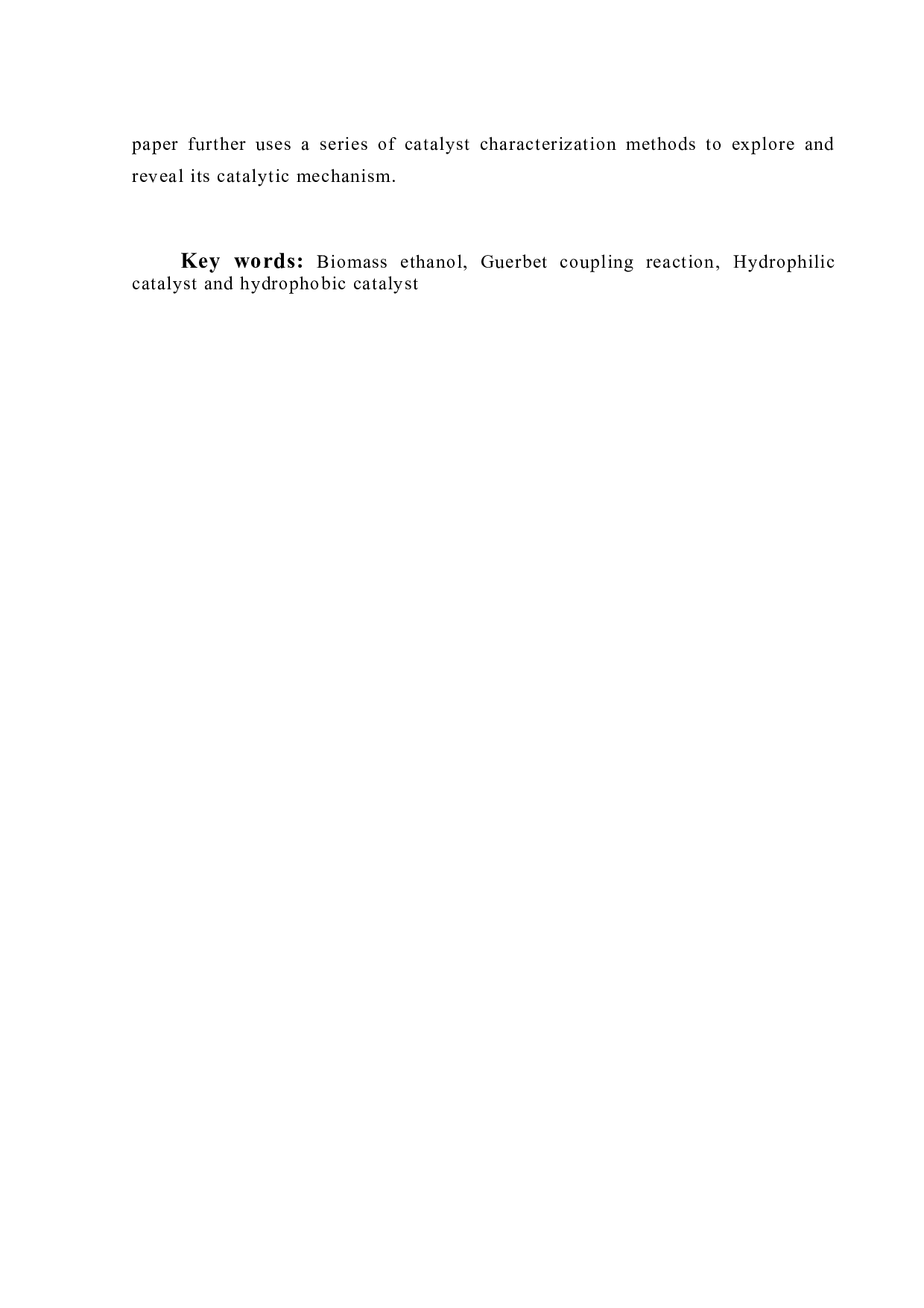 乙醇水相催化偶联中亲疏水特性的研究-15582字.pdf 第2页