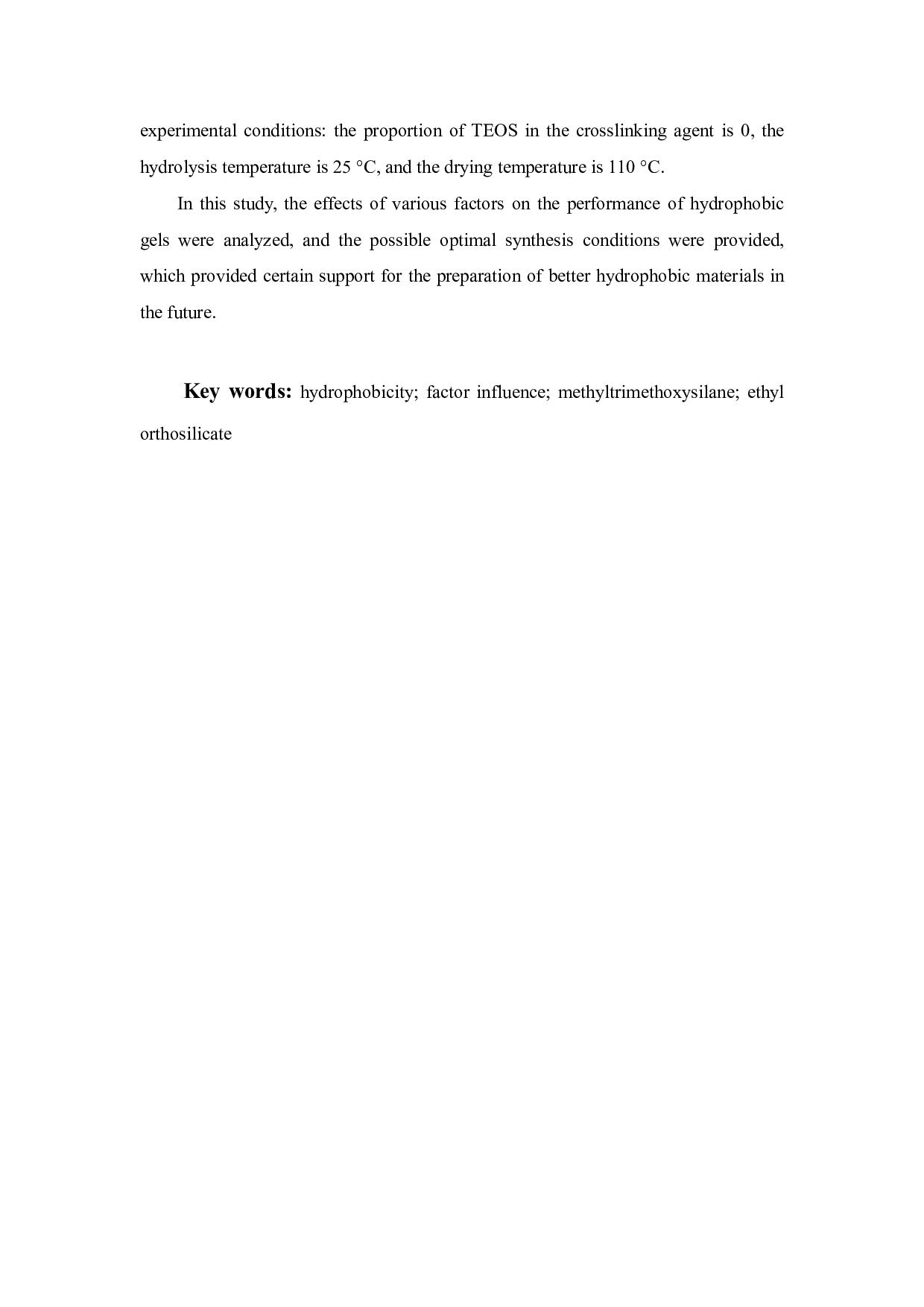 探究利用溶胶凝胶法制备柔性疏水材料的影响因素-15966字.pdf 第2页