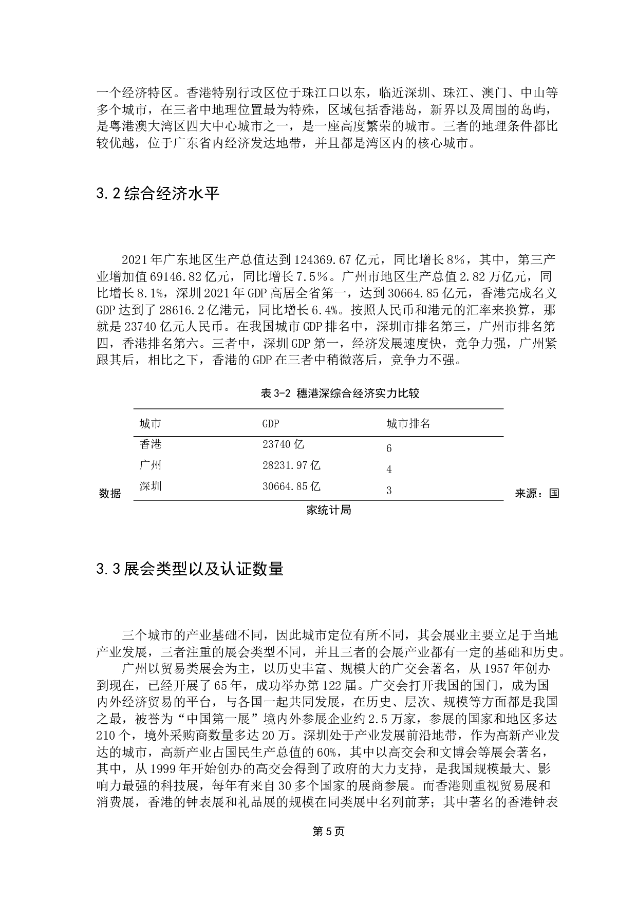 穗港深会展业竞争力比较研究-10422字.docx 第7页
