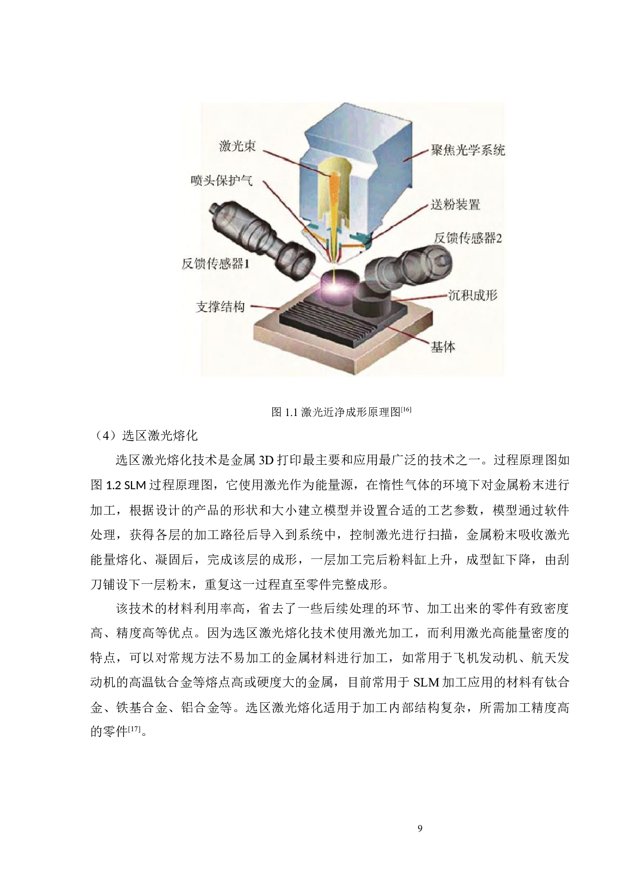 铝基复合材料增材制造工艺及显微结构研究-18431字.docx 第10页