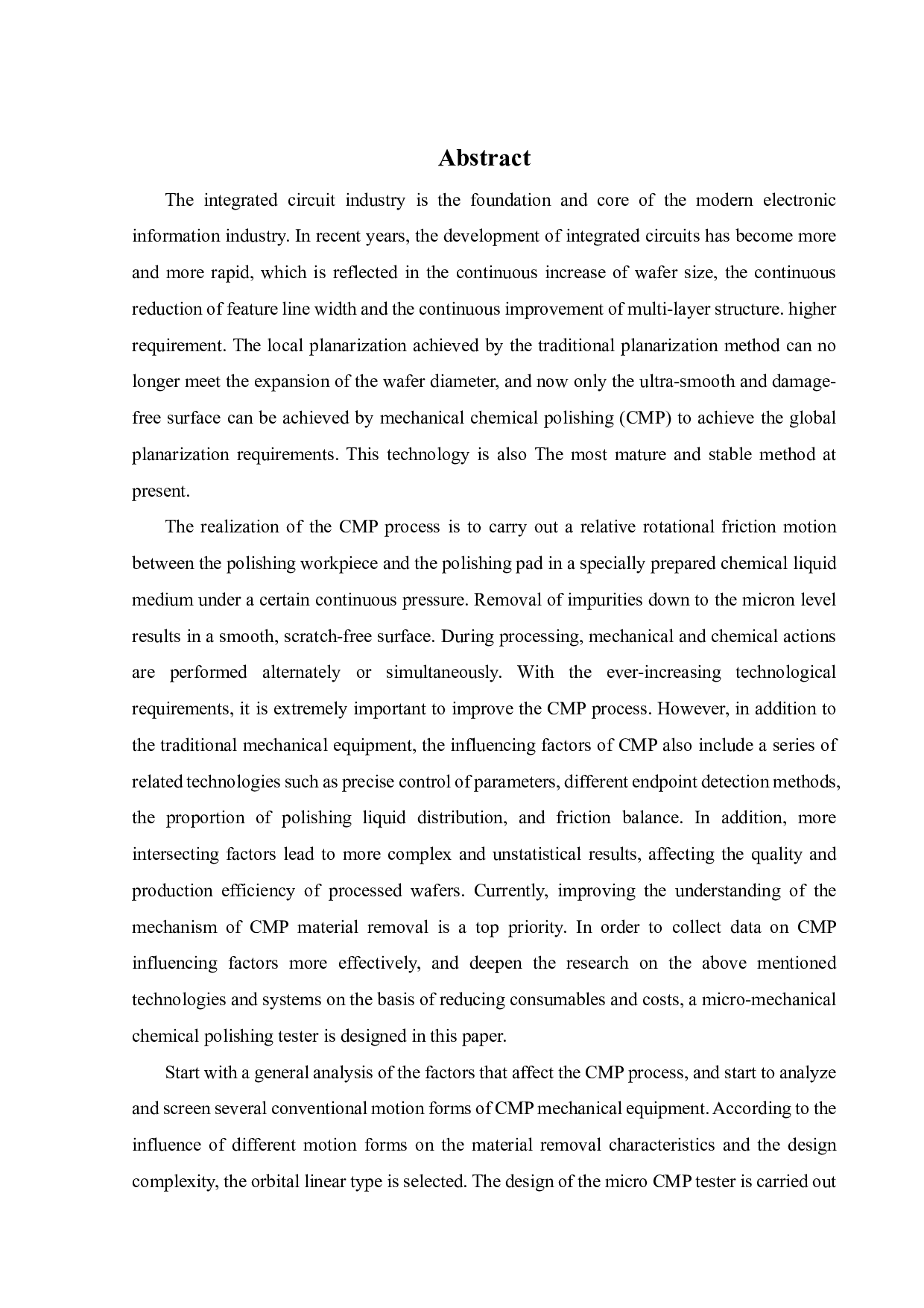 微型化学机械抛光测试仪设计与优化.pdf 第2页
