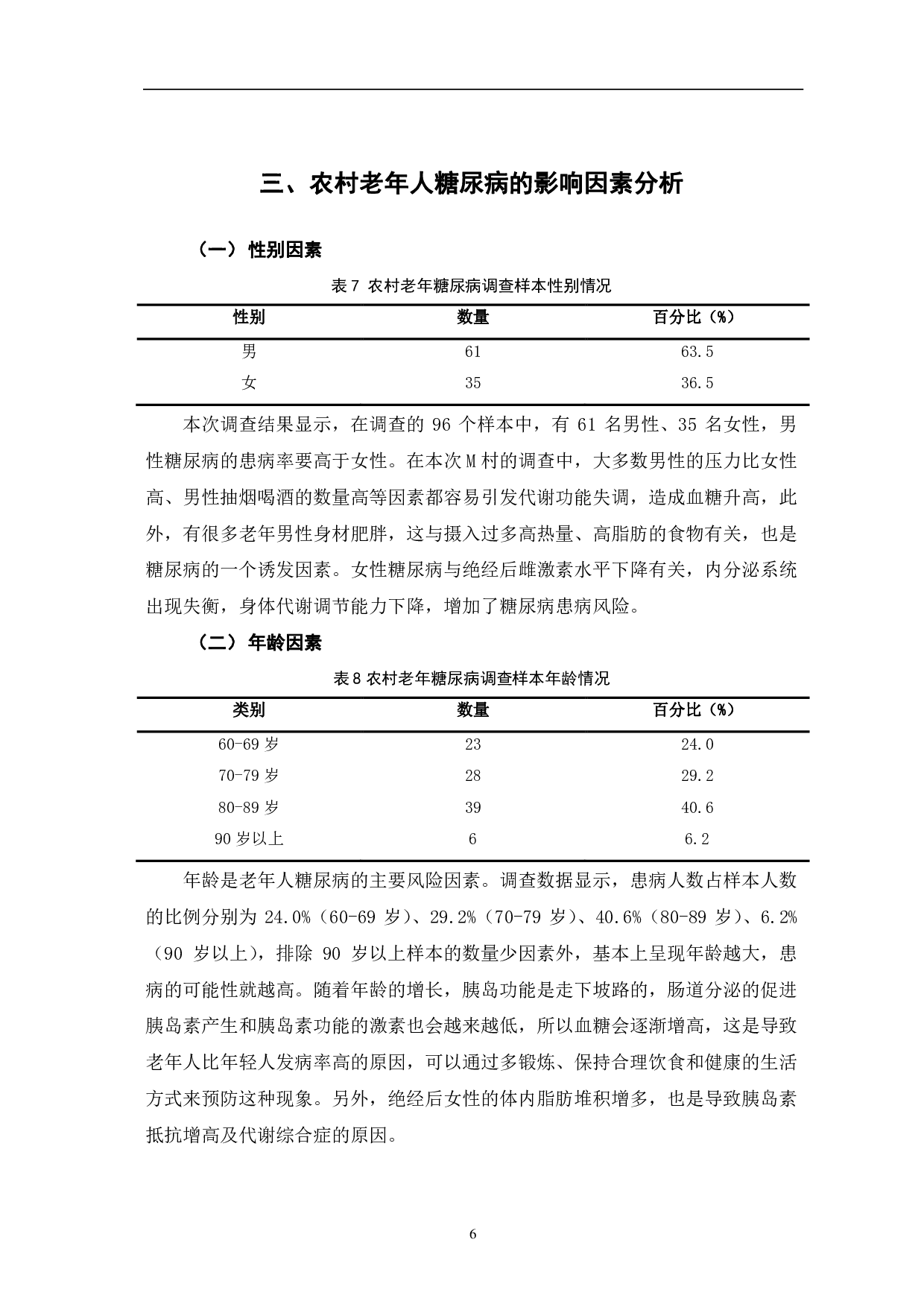 农村老年人糖尿病的护理现状及对策研究 &mdash; 以M村为例-8484字.pdf 第10页