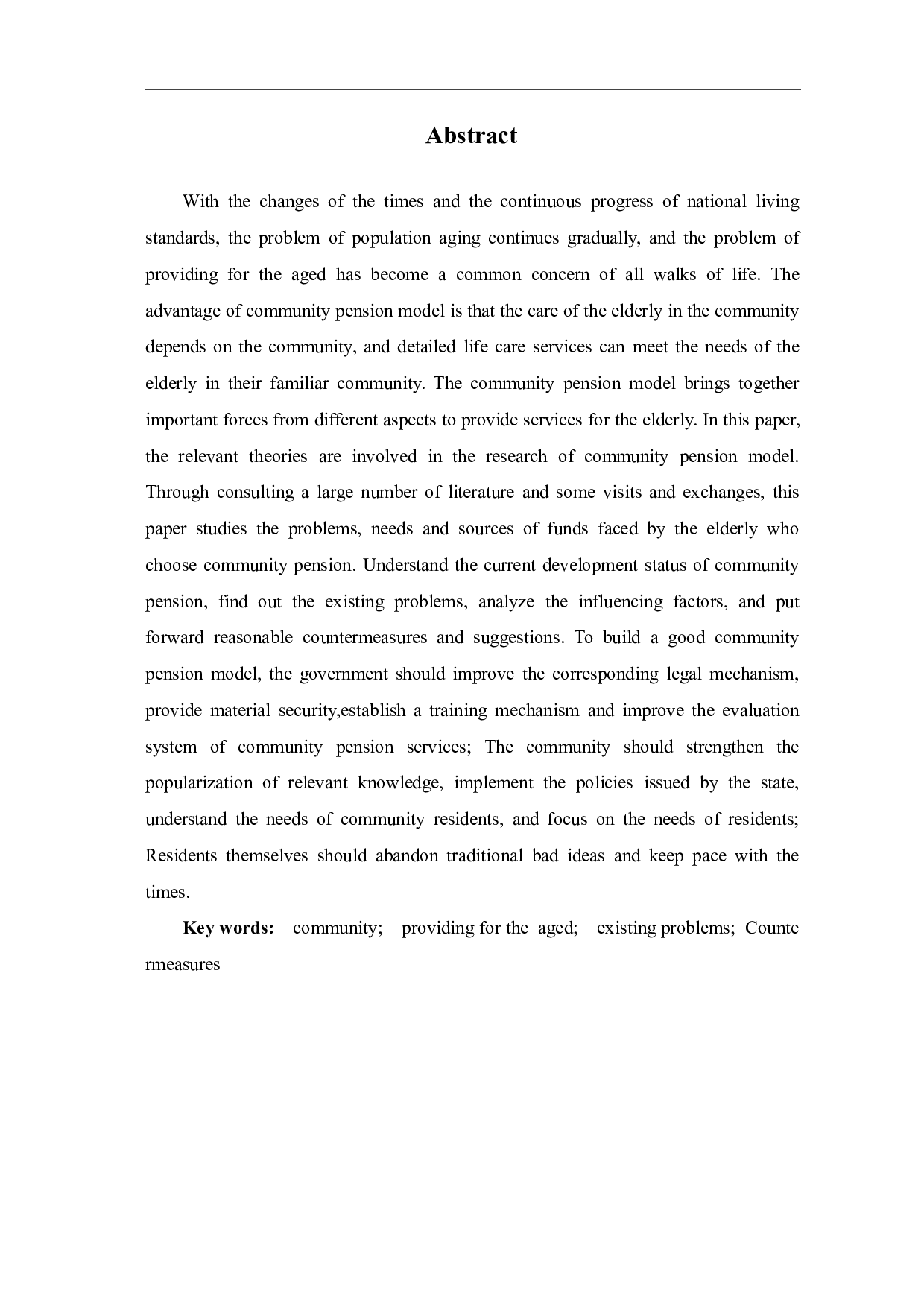 当前社区养老模式存在的问题及优化对策研究-8797字.pdf 第4页