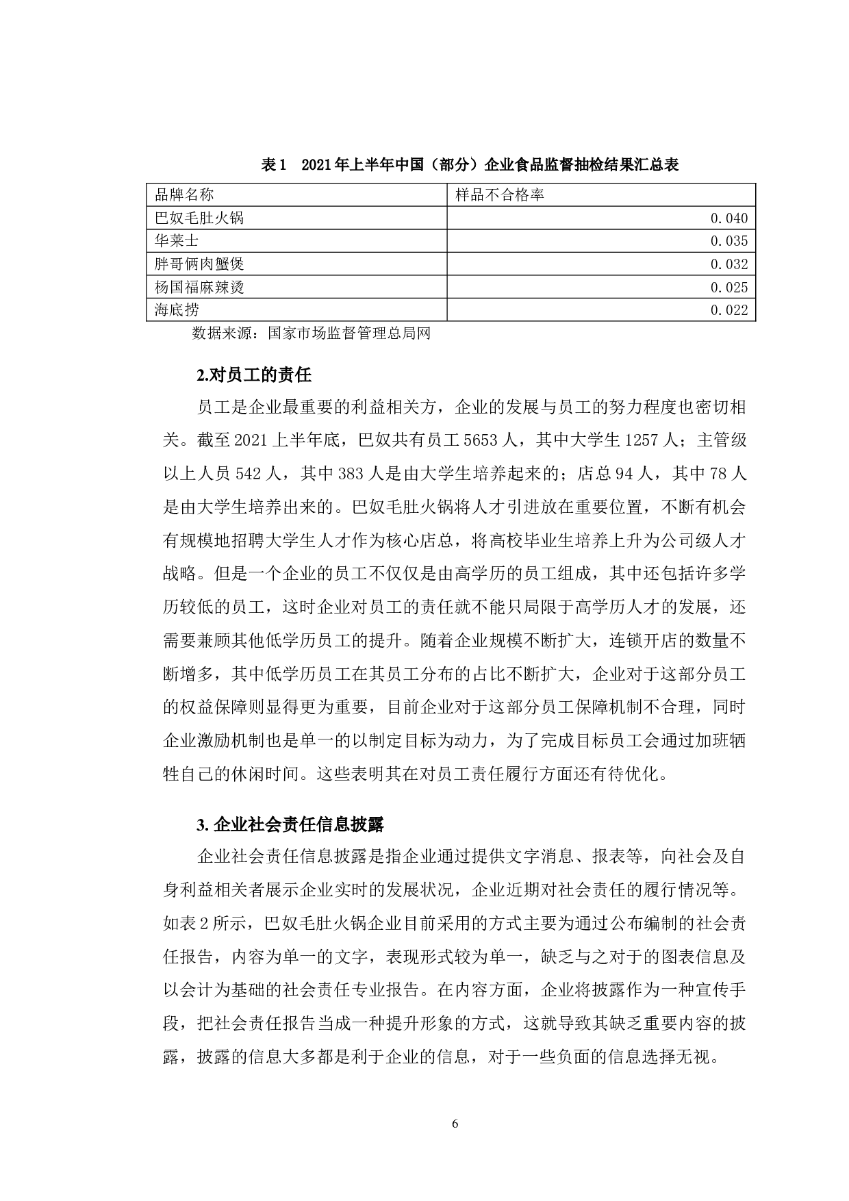 巴奴毛肚火锅企业社会责任研究-11927字.doc 第10页