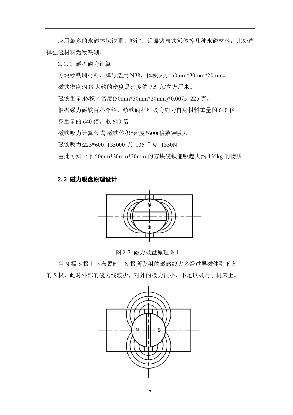 磁力真空吸盘装置设计-4614字.pdf 第8页