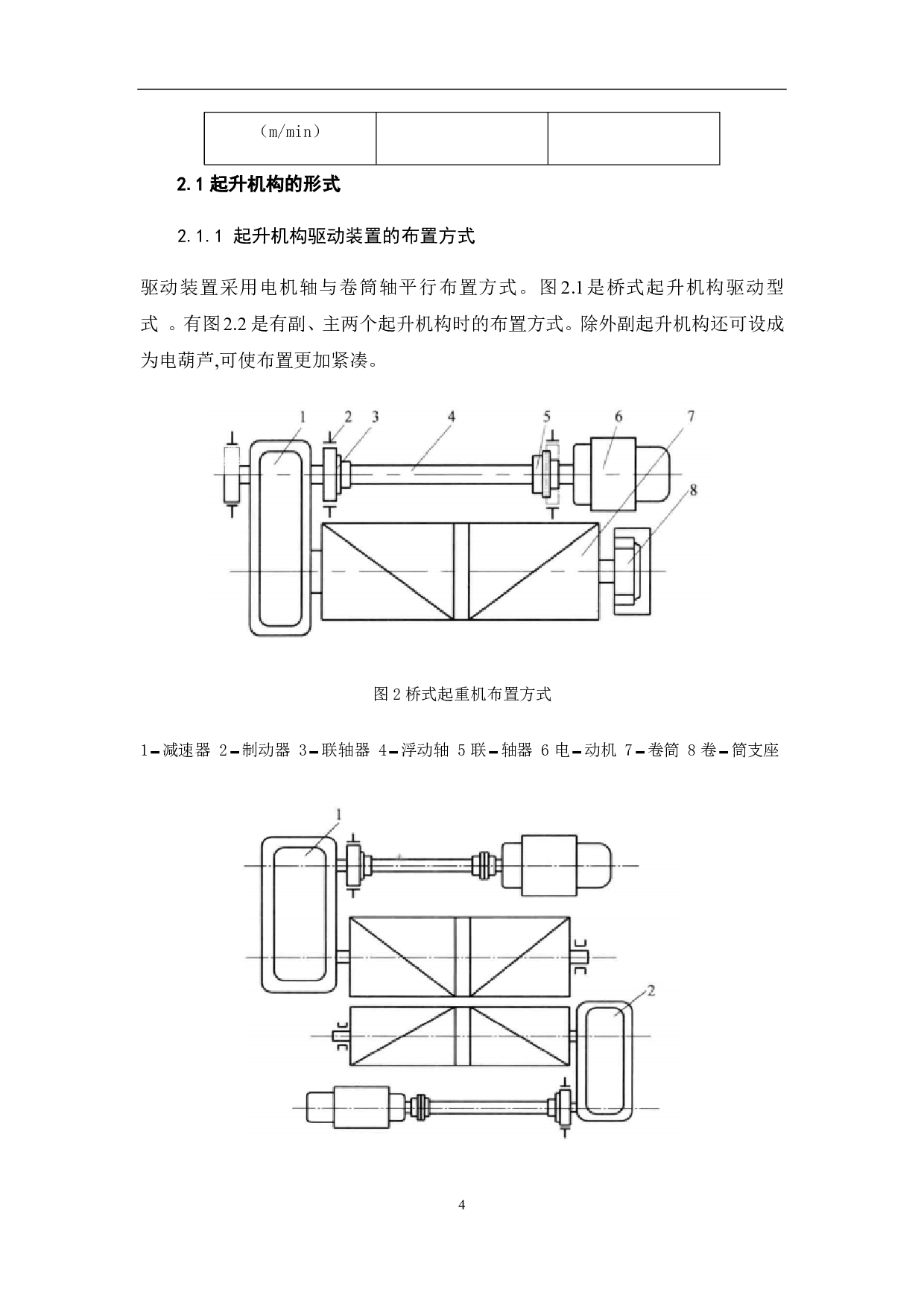 桥式起重机副起升机构的设计-6058字.pdf 第7页