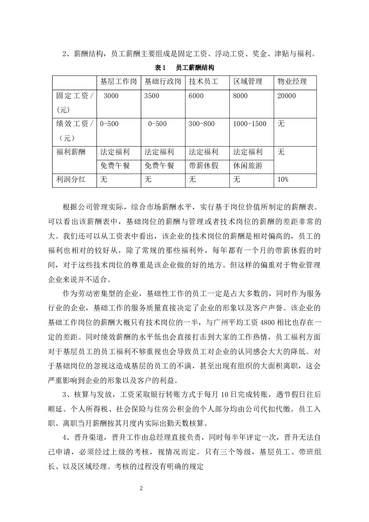 浙江文鑫典当有限公司薪酬管理问题探析-10759字.docx 第6页