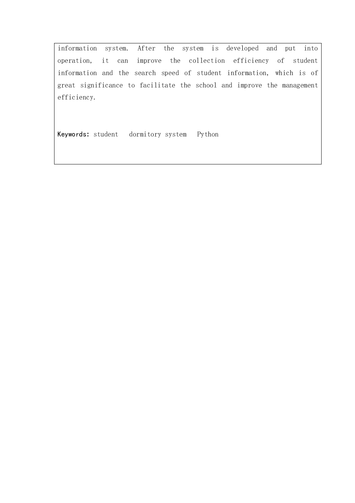 基于Python的学生宿舍管理系统的开发与实现-13905字.docx 第3页