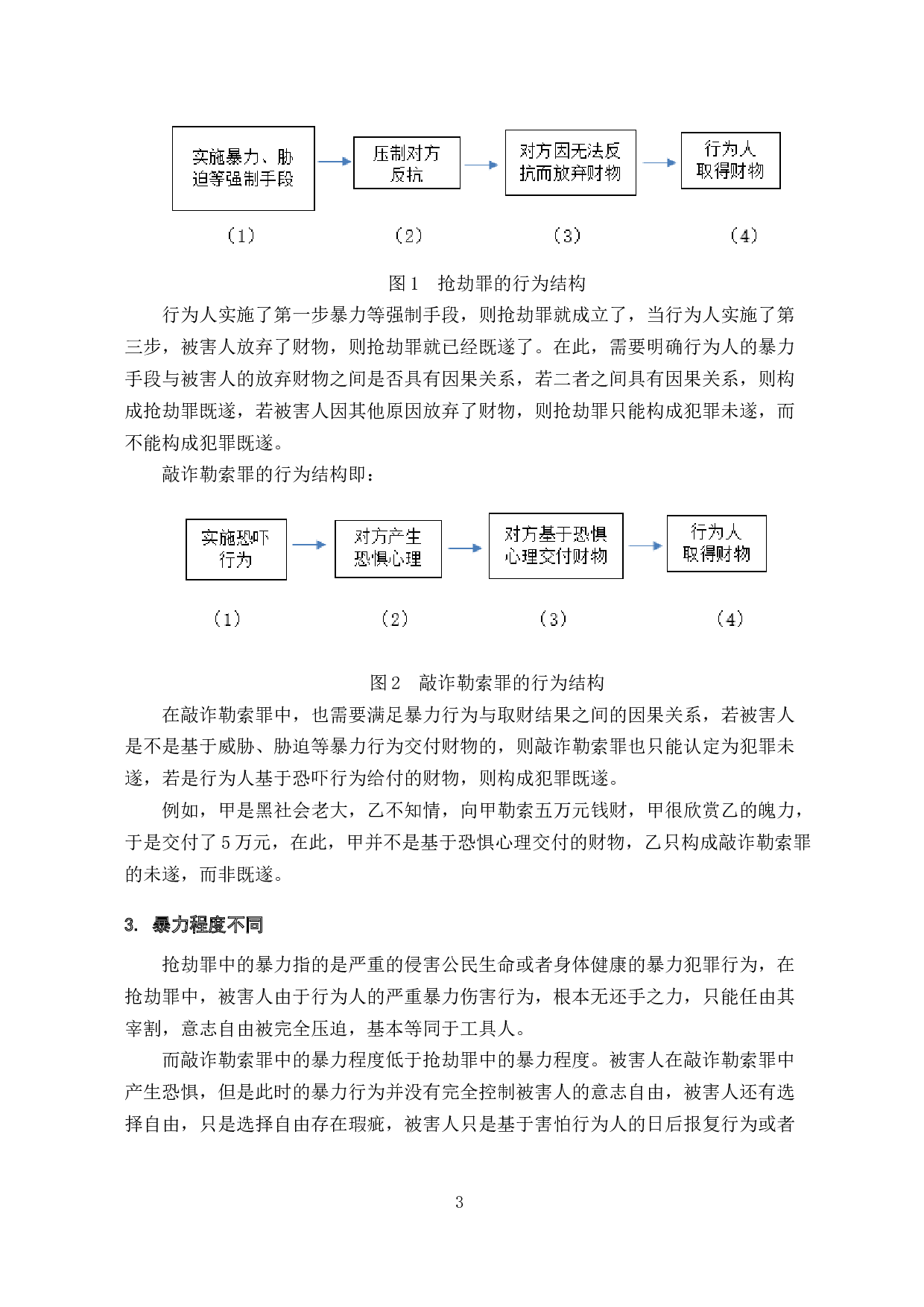 抢劫罪与敲诈勒索罪的认定研究-7957字.docx 第5页