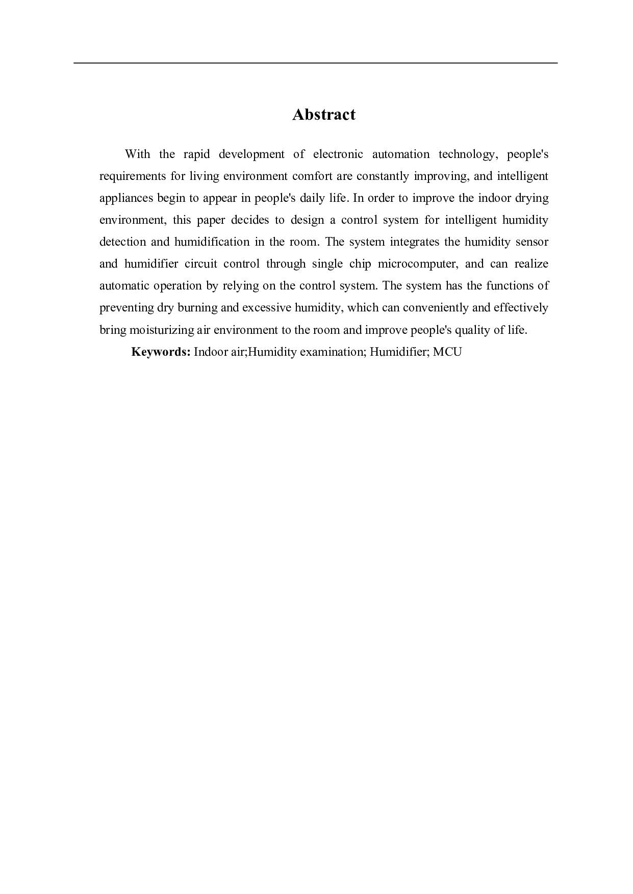 家用空气加湿器的控制系统设计-5371字.pdf 第2页