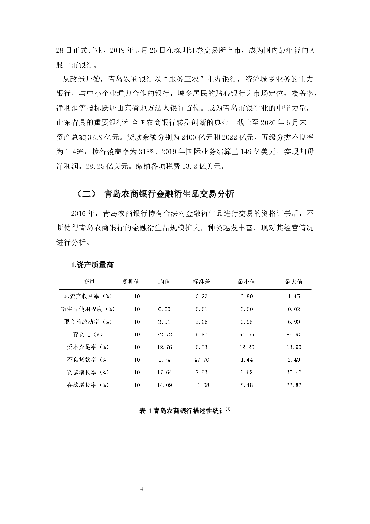 金融衍生品交易对青岛农商银行绩效的影响研究-10748字.docx 第8页