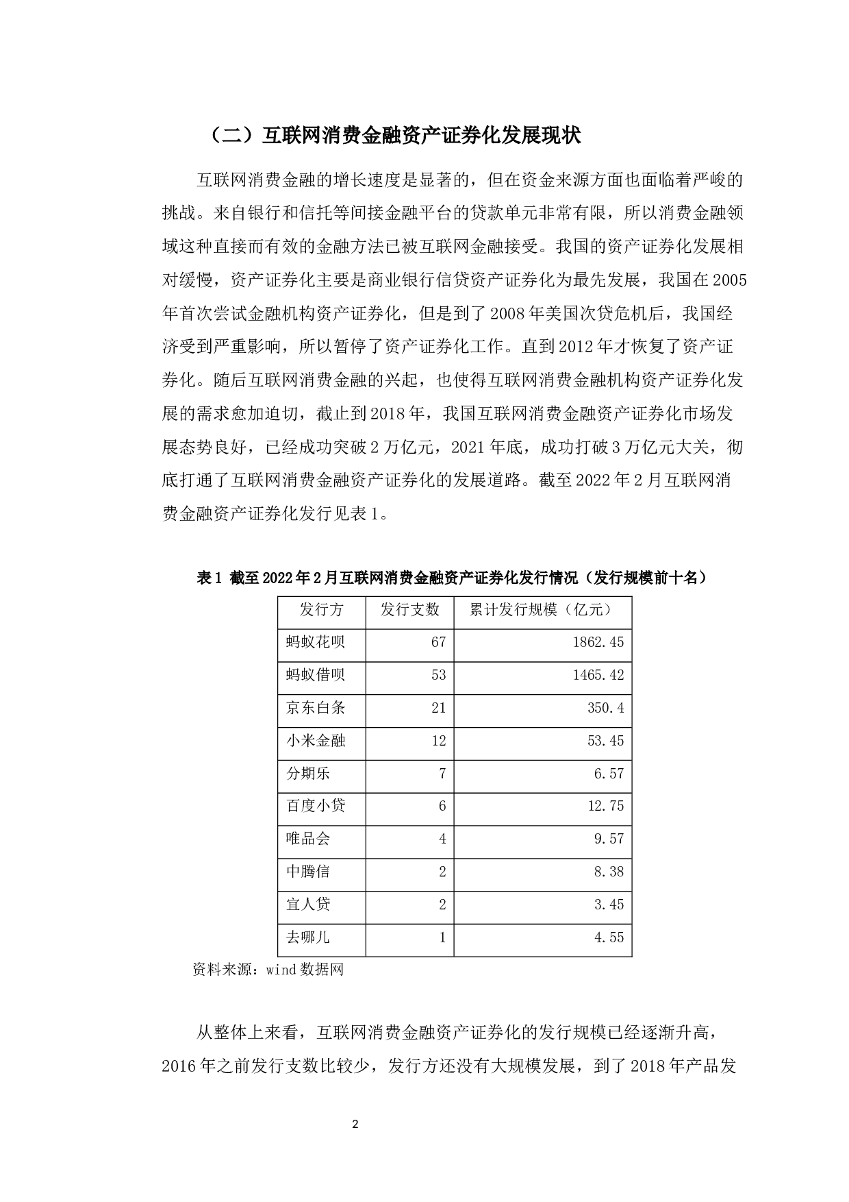 蚂蚁花呗消费贷款资产证券化的案例研究-11020字.docx 第5页